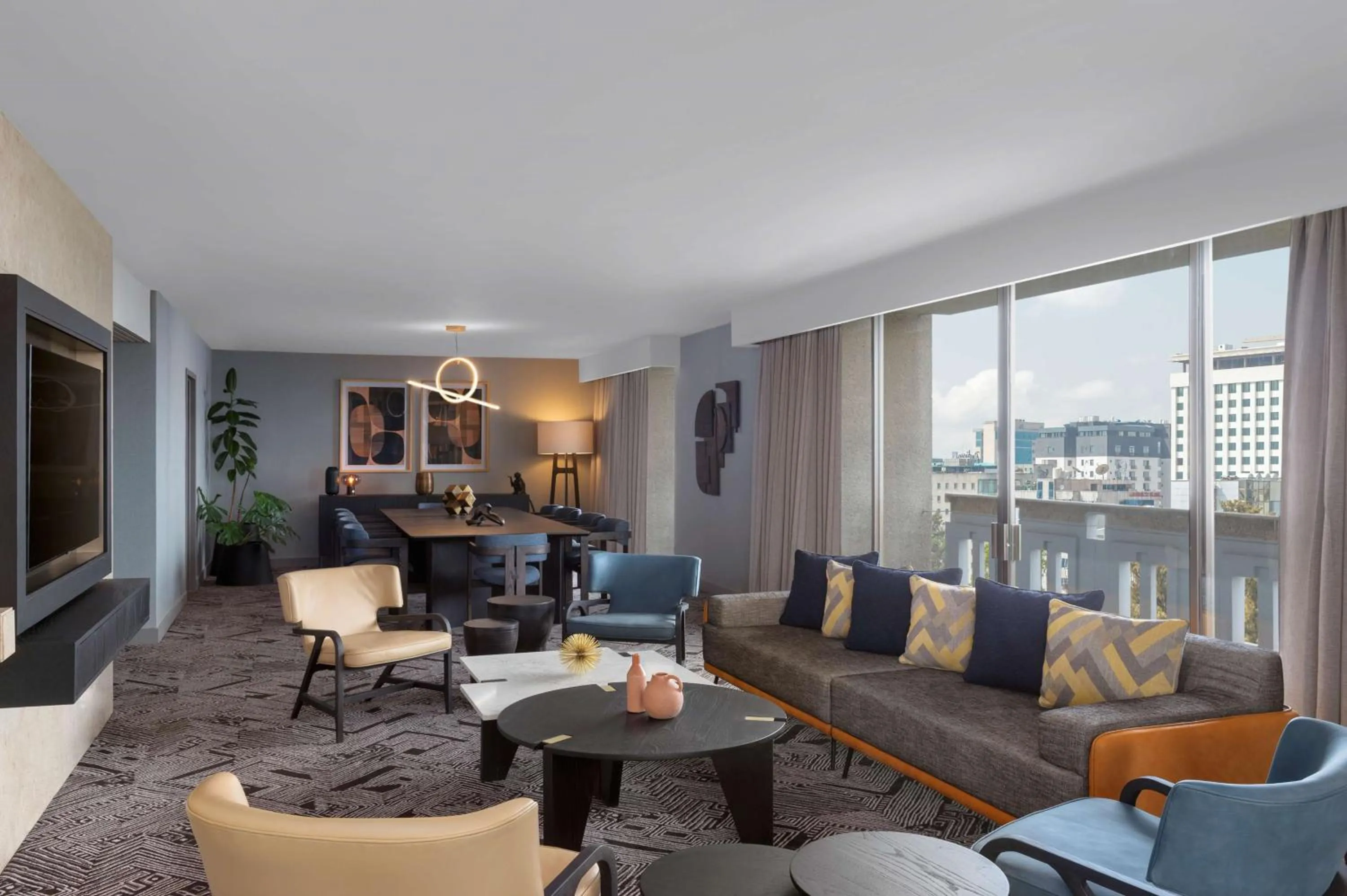 Living room in Hilton Addis Ababa