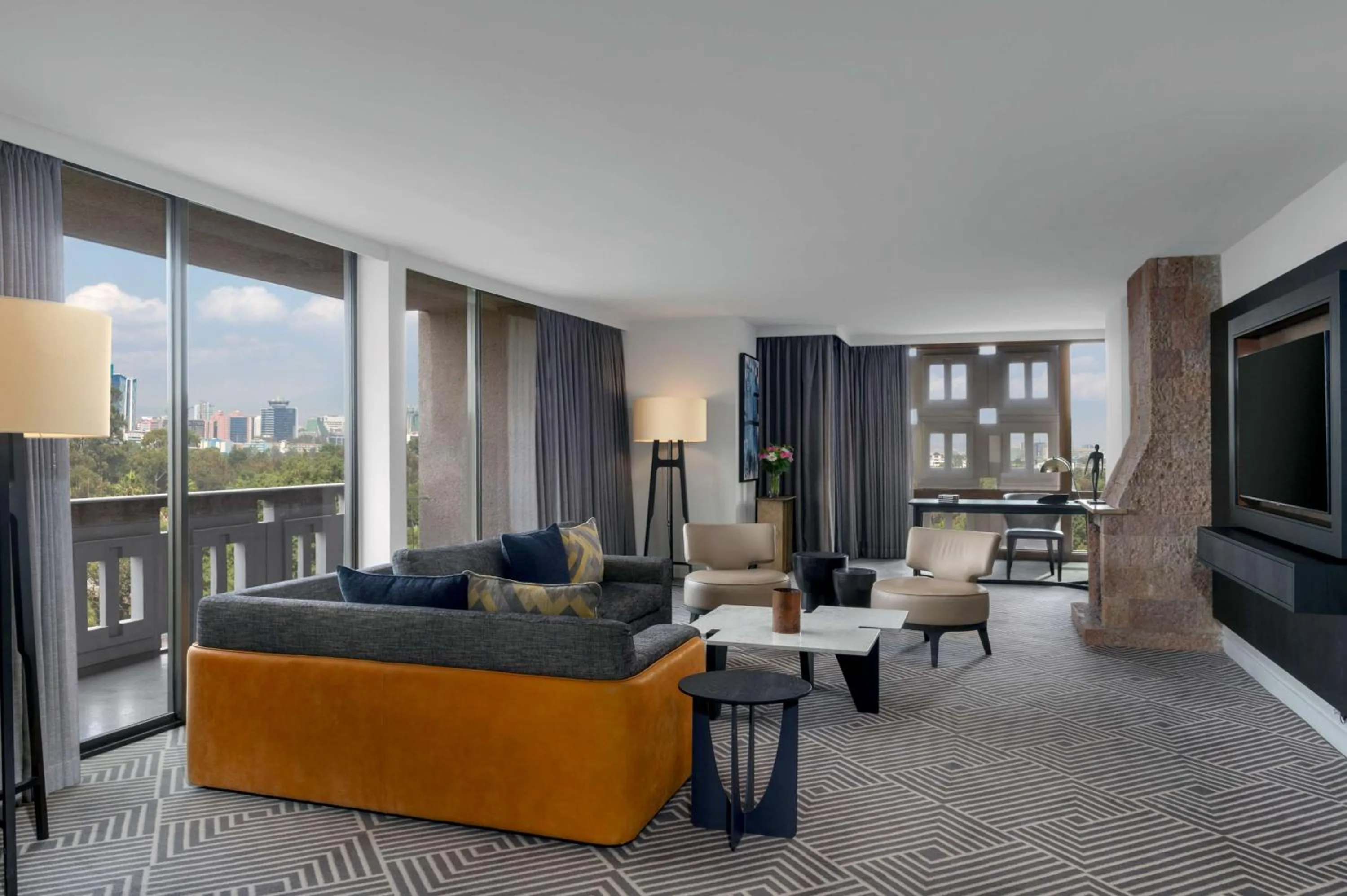 Living room in Hilton Addis Ababa