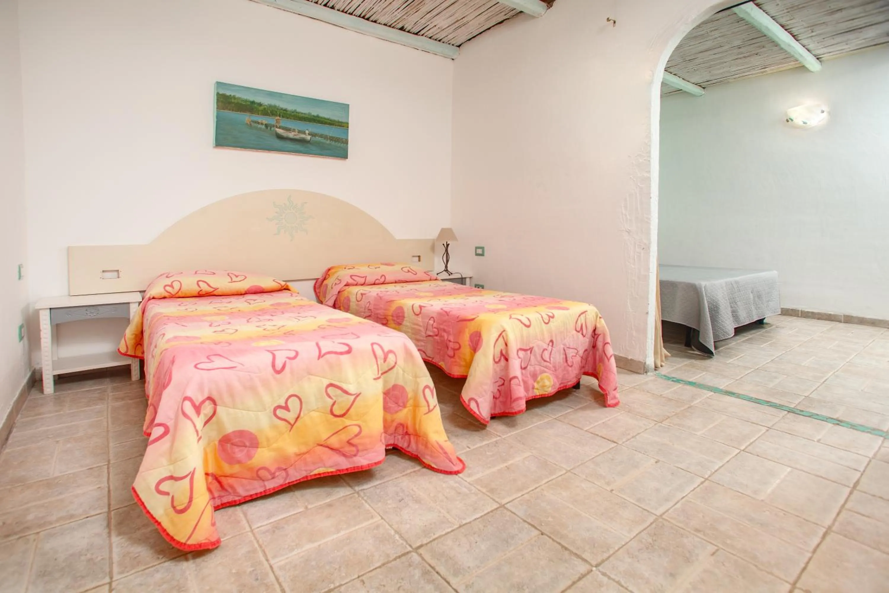 Bed in Locanda Domus De Vida