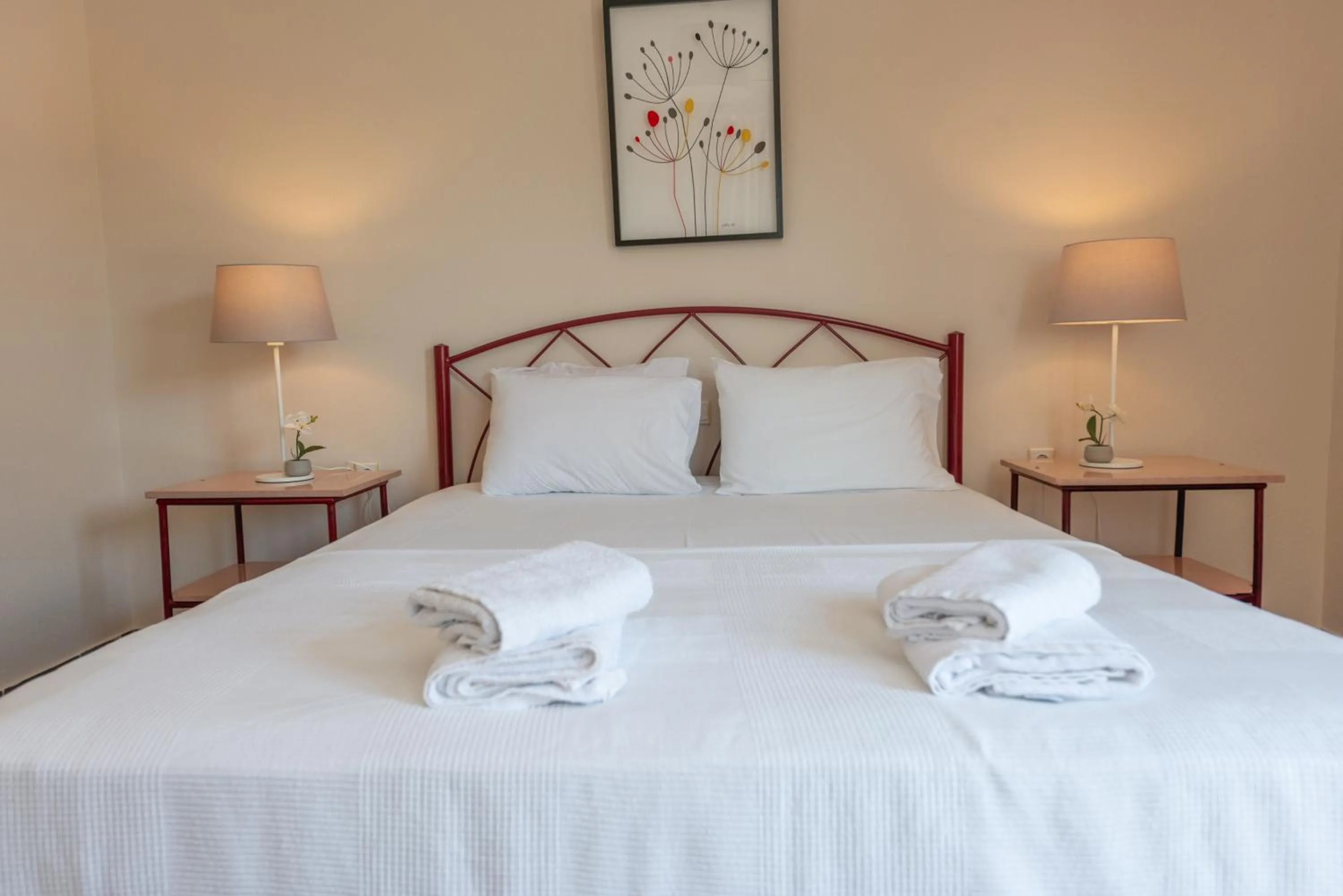 Bed in Lns Vip Villas