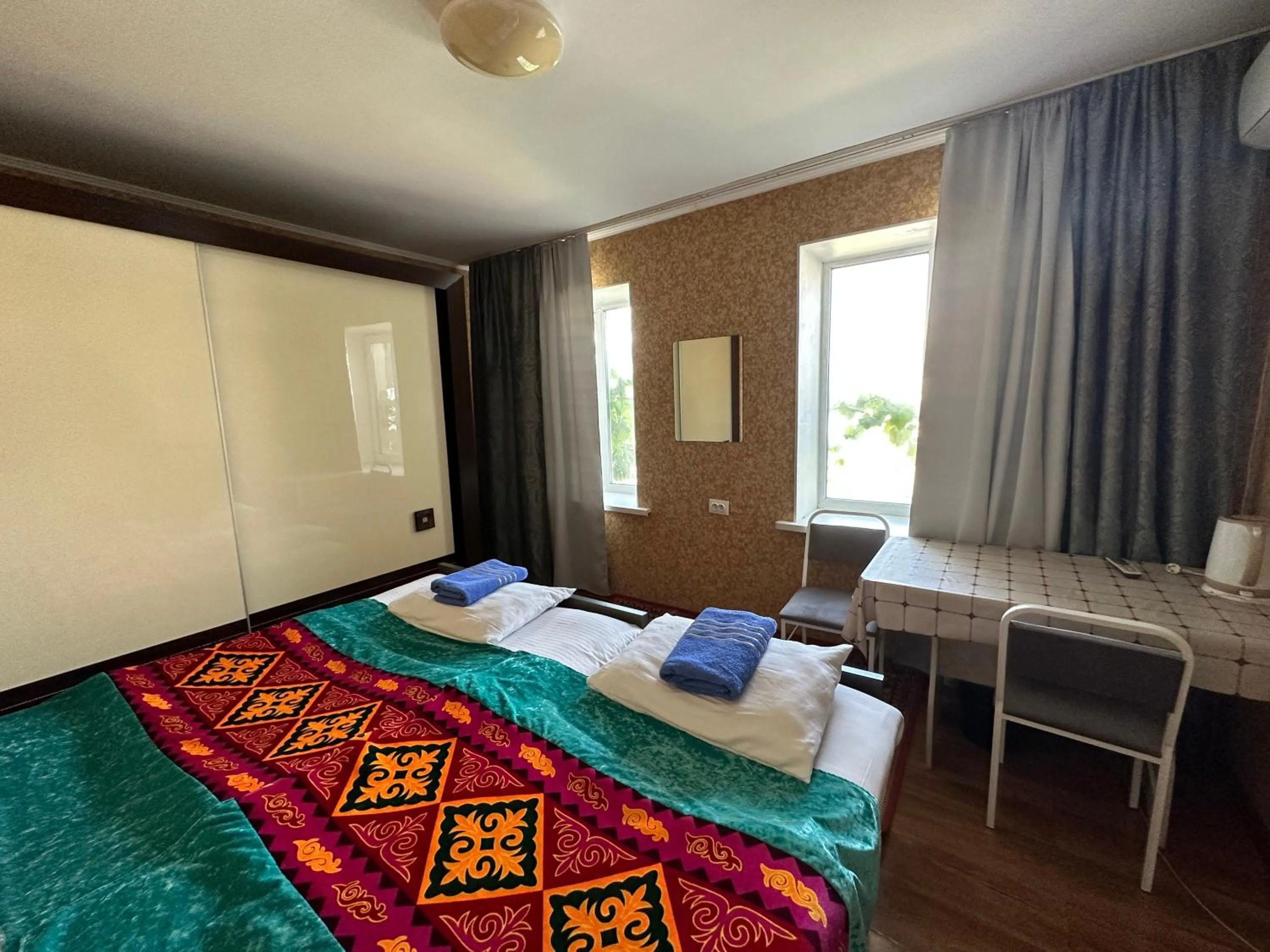 Twin Room in Tunduk Hostel