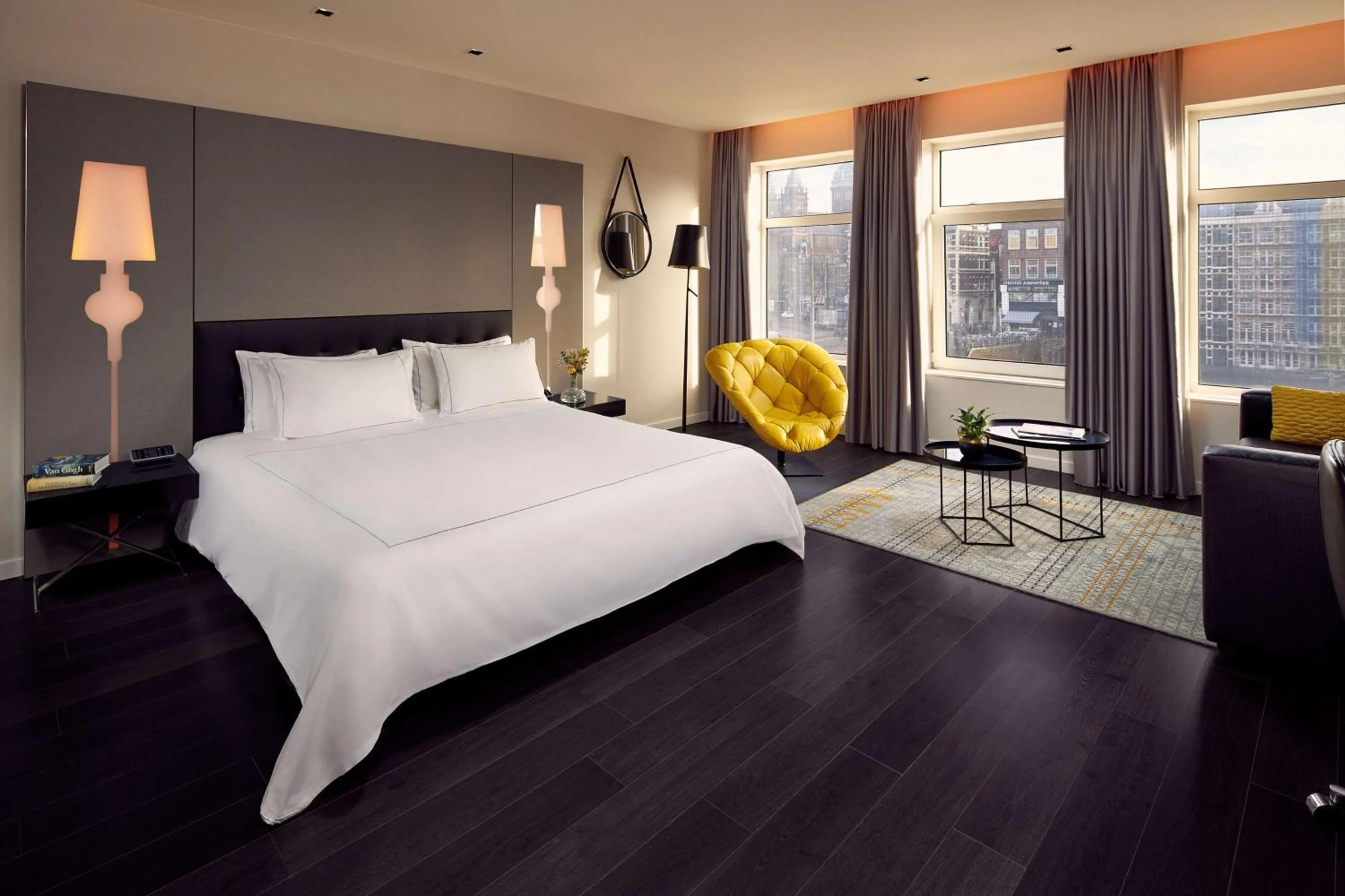 Bedroom, Bed in Park Plaza Victoria Amsterdam