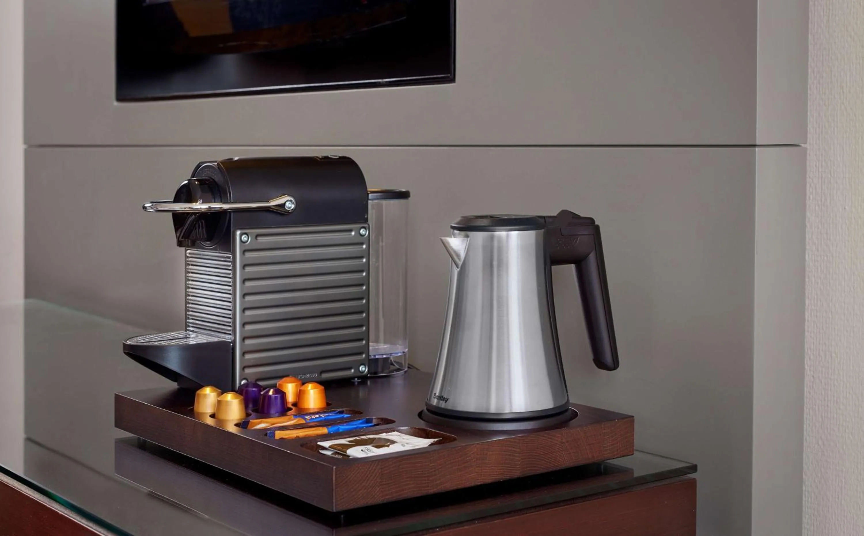 Coffee/tea facilities in Park Plaza Victoria Amsterdam