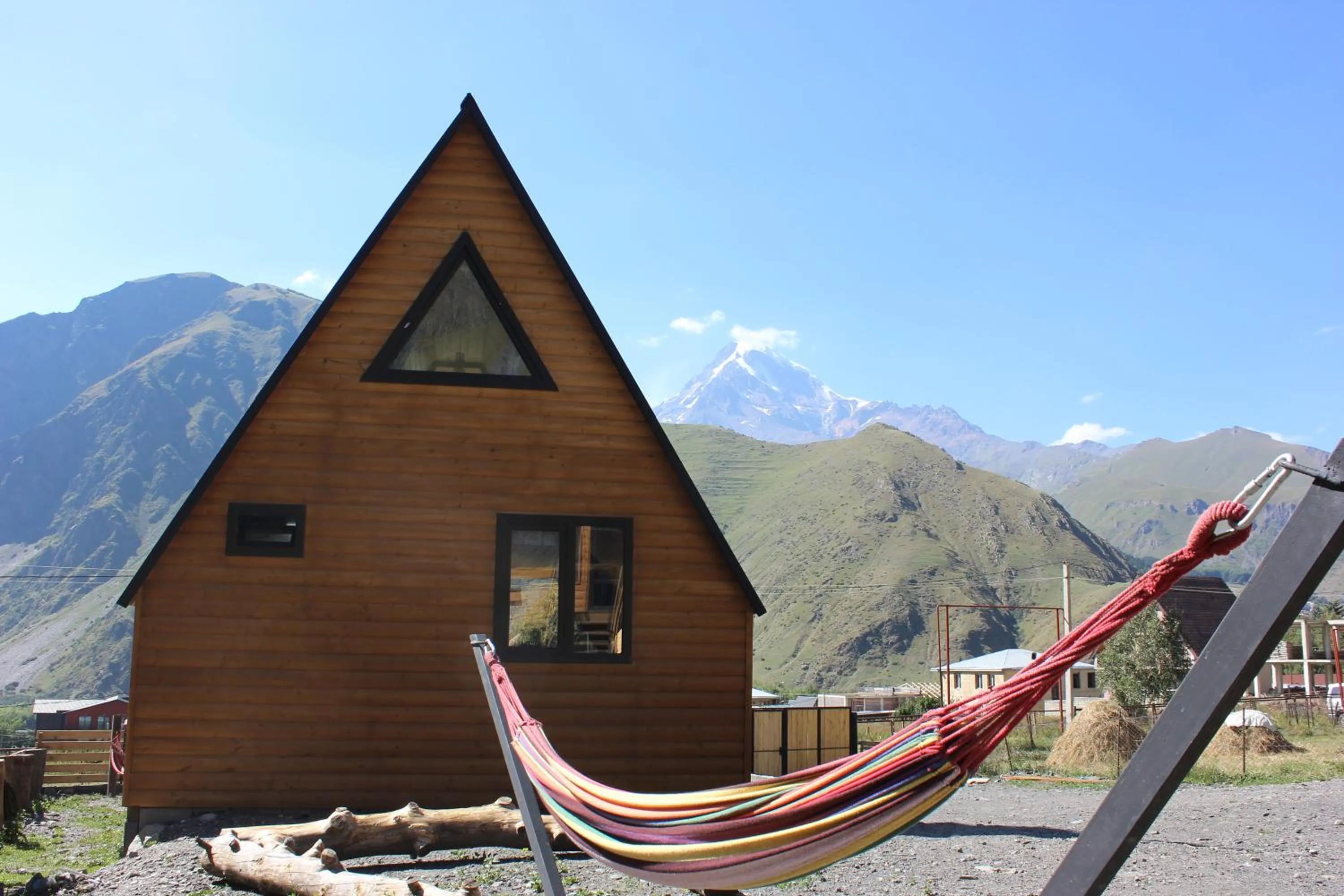 Property building in Kazbegi Folk Cottages