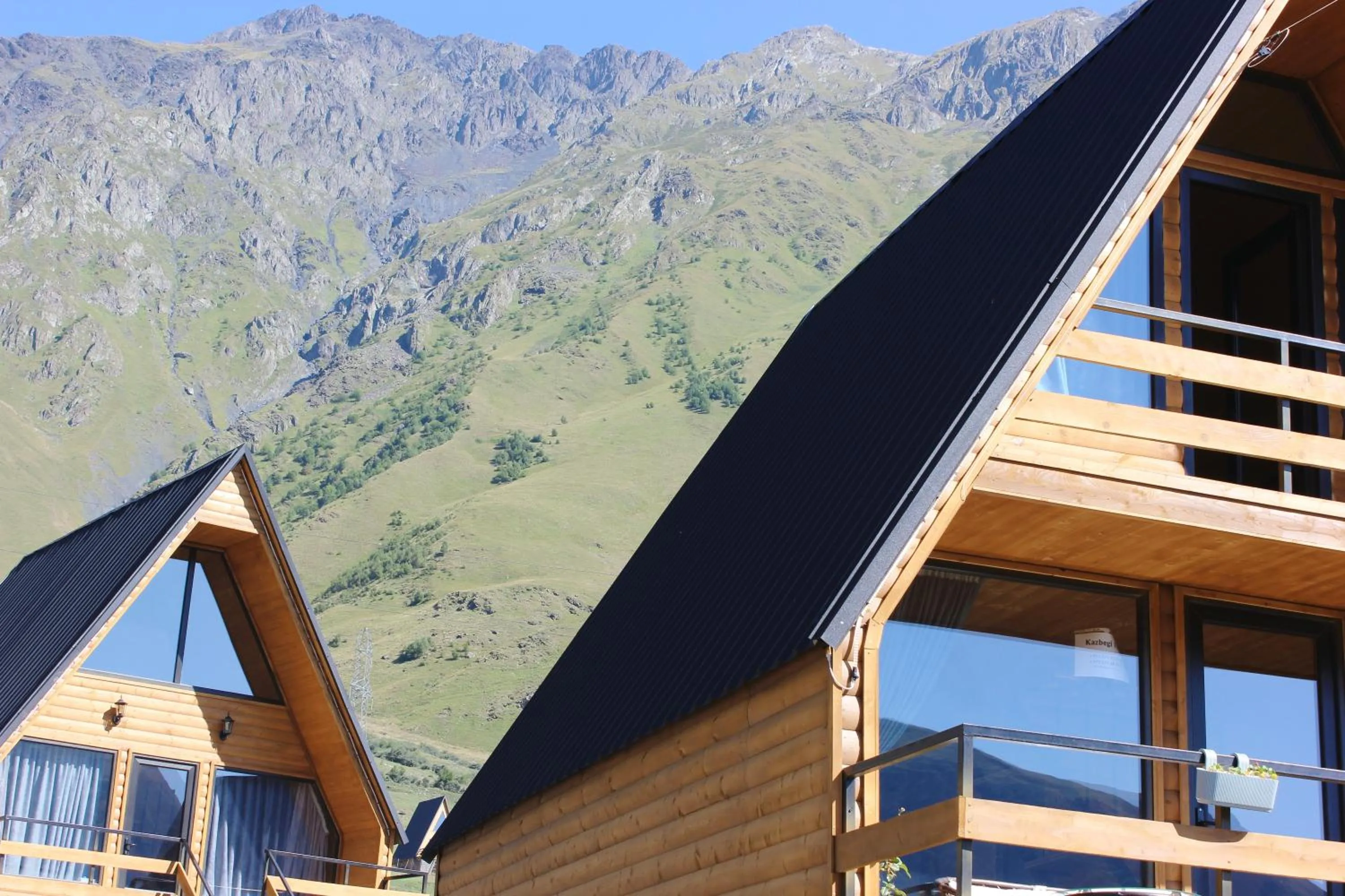 Property building in Kazbegi Folk Cottages