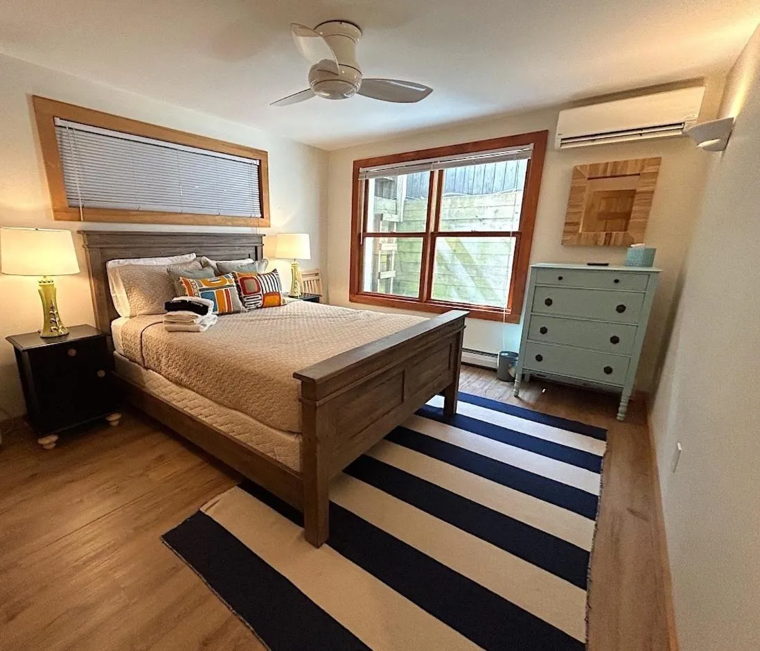 Bedroom, Bed in Bayberry Beach House