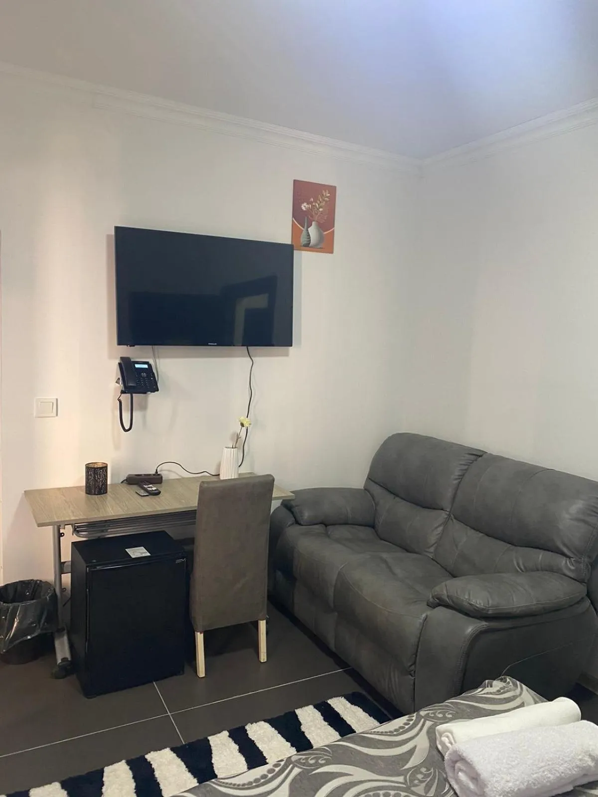 Seating area in Hotel City Rooms Prishtina