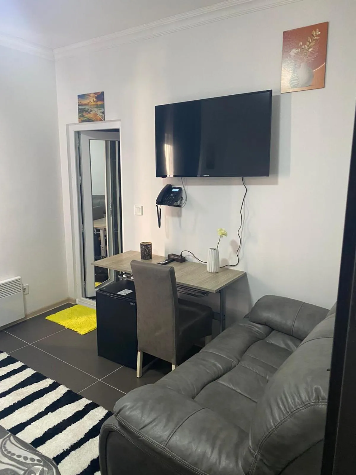 Seating area in Hotel City Rooms Prishtina