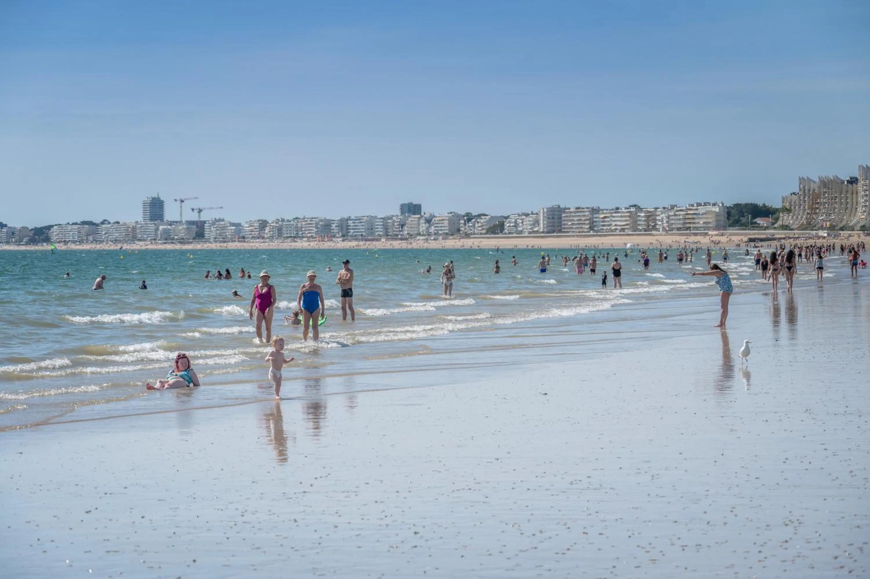 Sea view in Résidence Odalys De La Plage