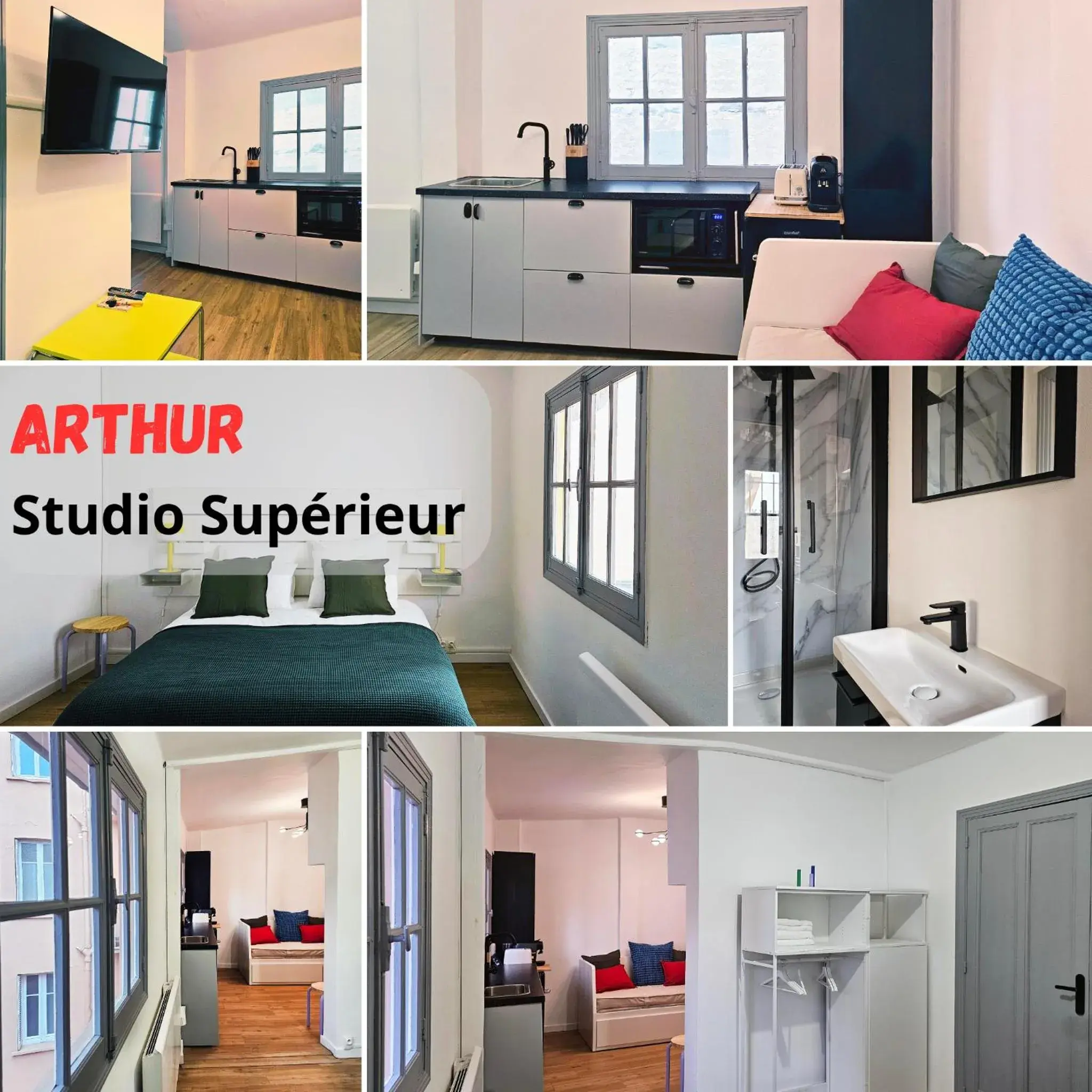 Superior Studio - Arthur in L'Idrac, Appartements Art Déco de standing Cœur de Toulouse Superior Studio - Arthur in L'Idrac, Appartements Art Déco de standing Cœur de Toulouse