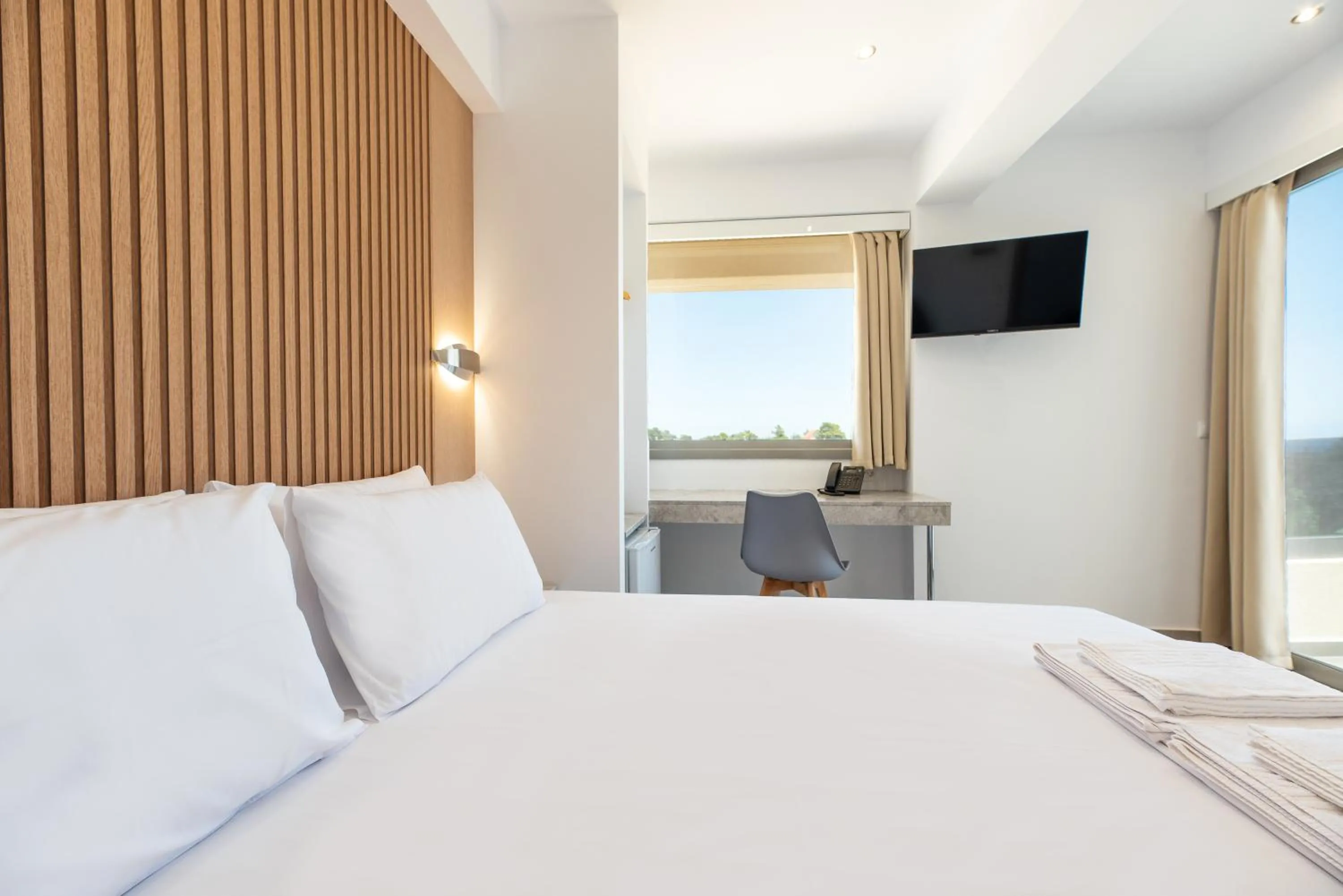 Bedroom, Bed in Airscape Hotel Free Shuttle From And To Athen's Airport
