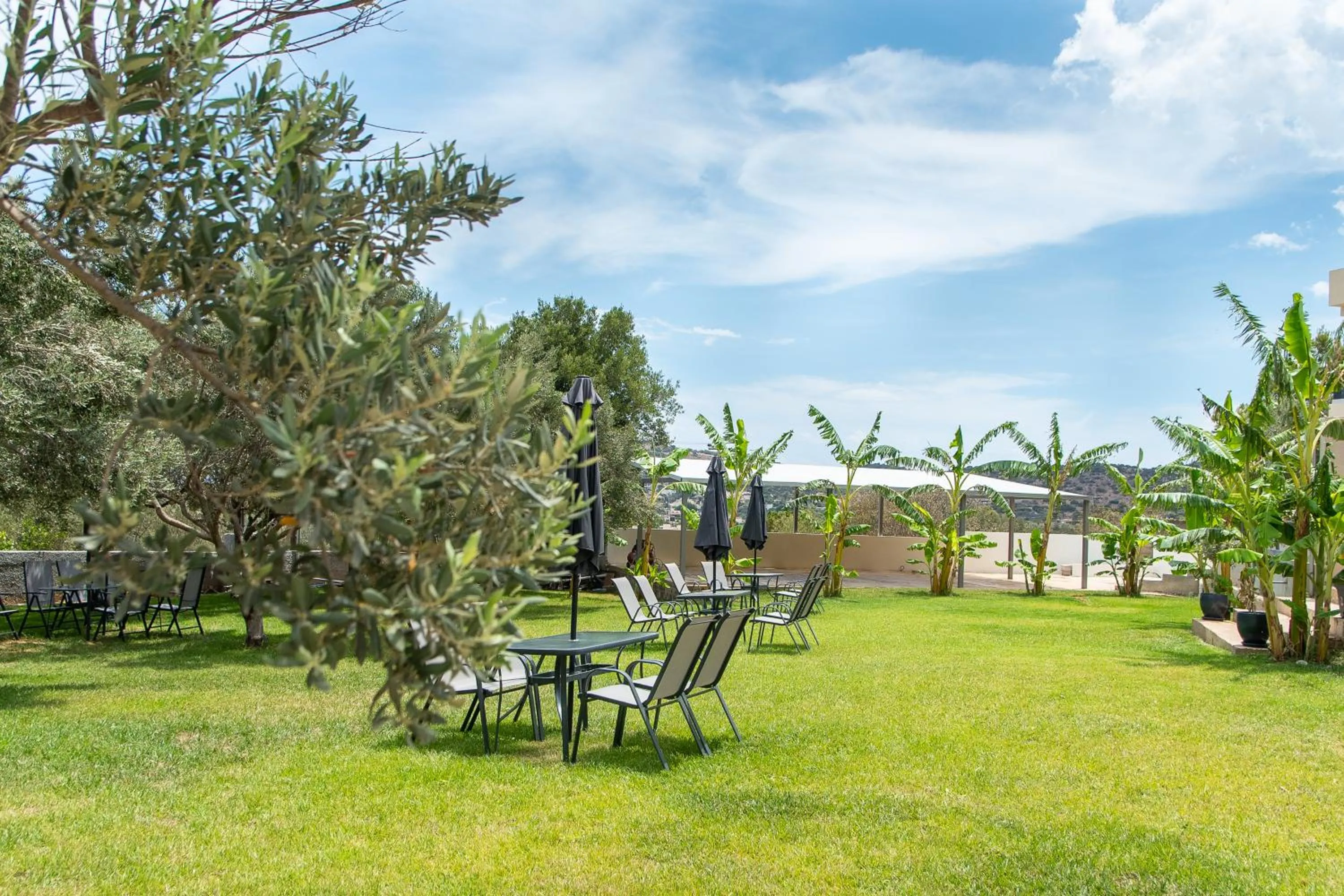 Garden view in Airscape Hotel Free Shuttle From And To Athen's Airport