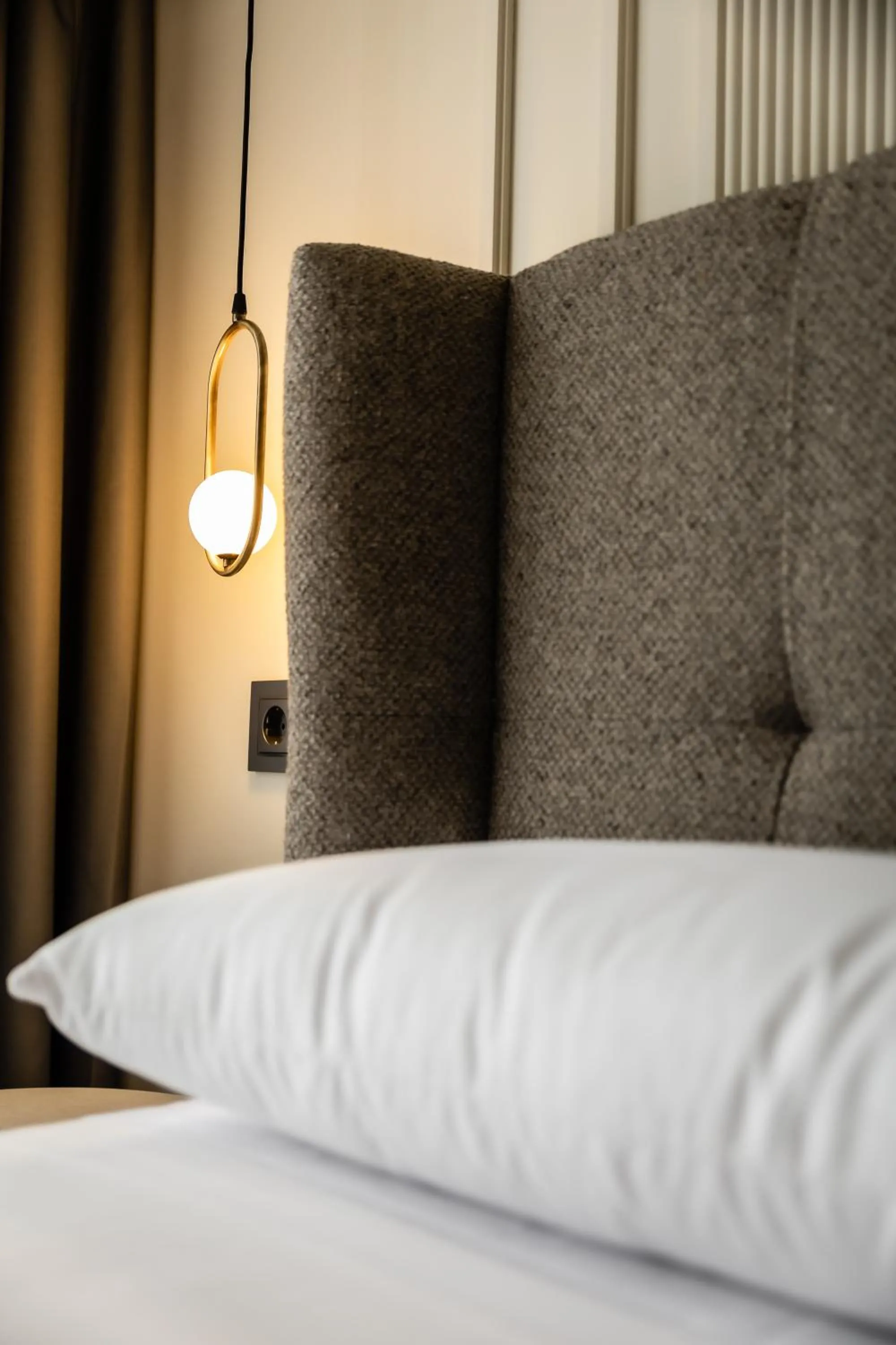 Bed in HOTEL CORONA DE PADRÓN