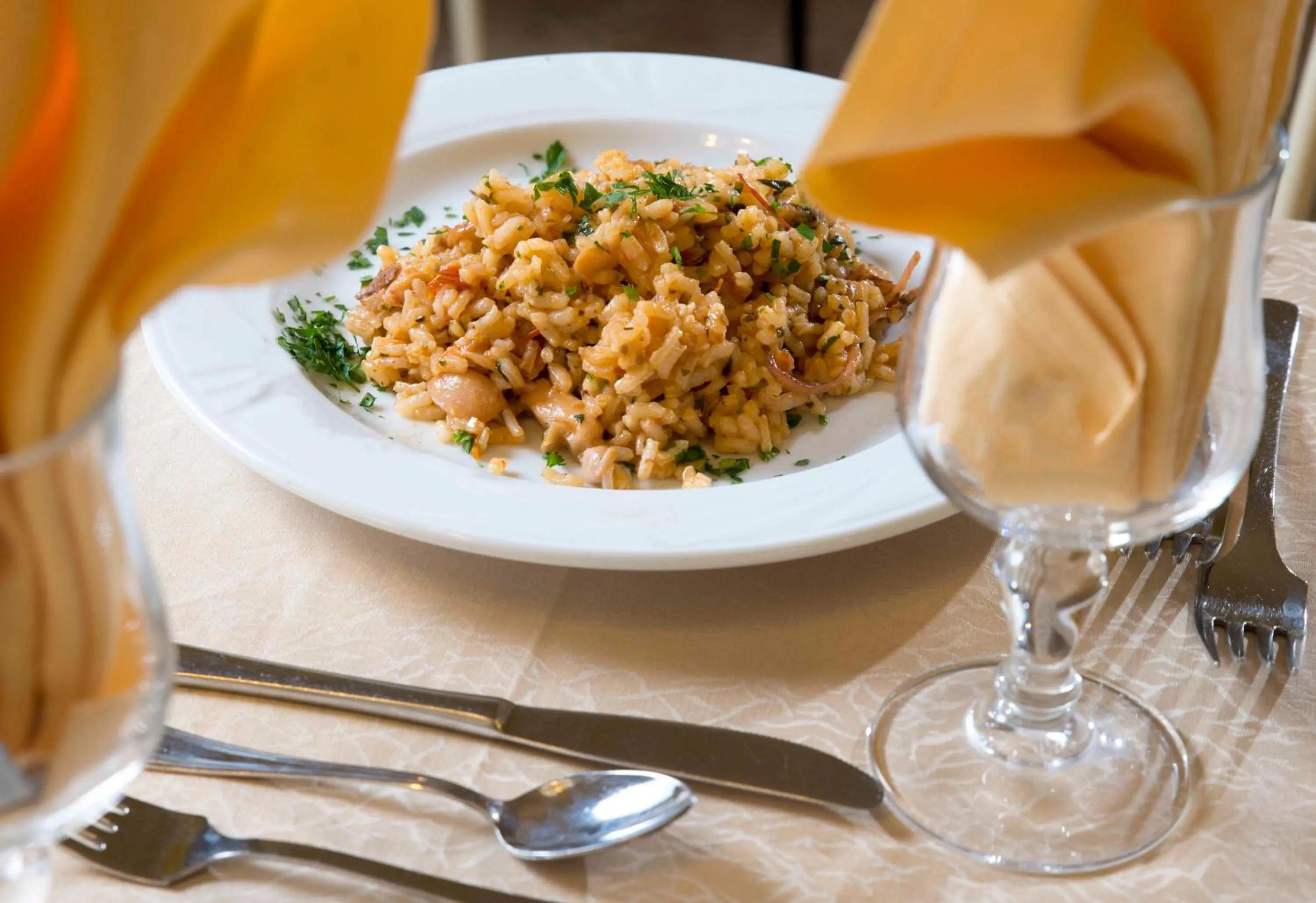 Food close-up in Hotel Veliero