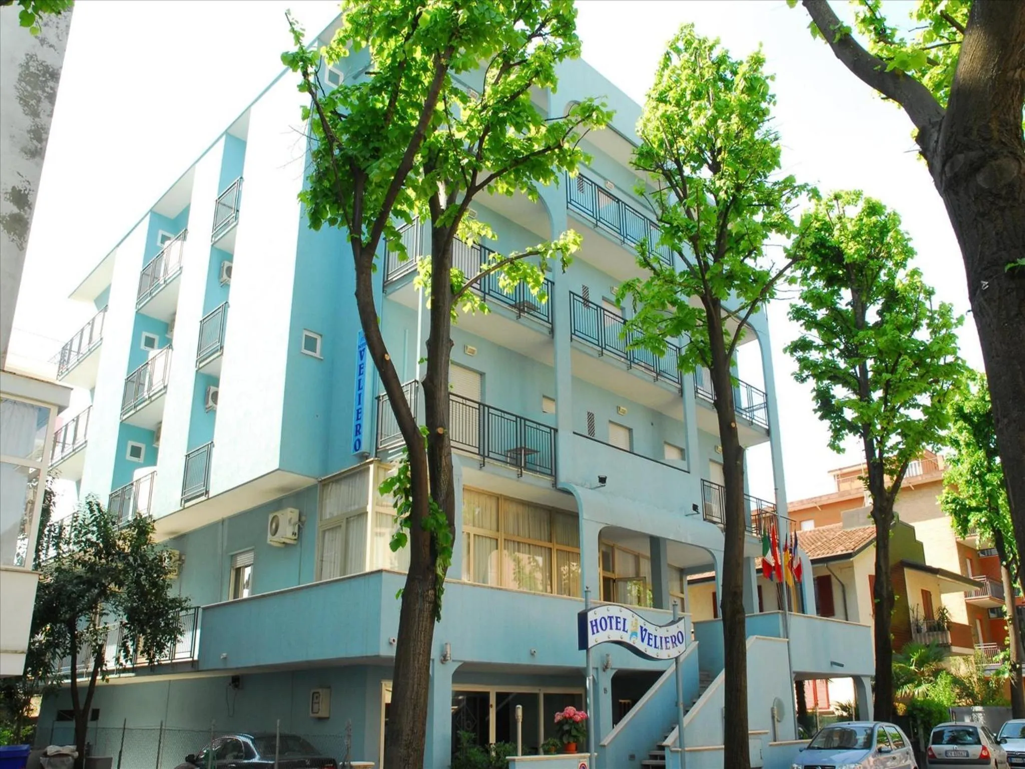 Facade/entrance in Hotel Veliero