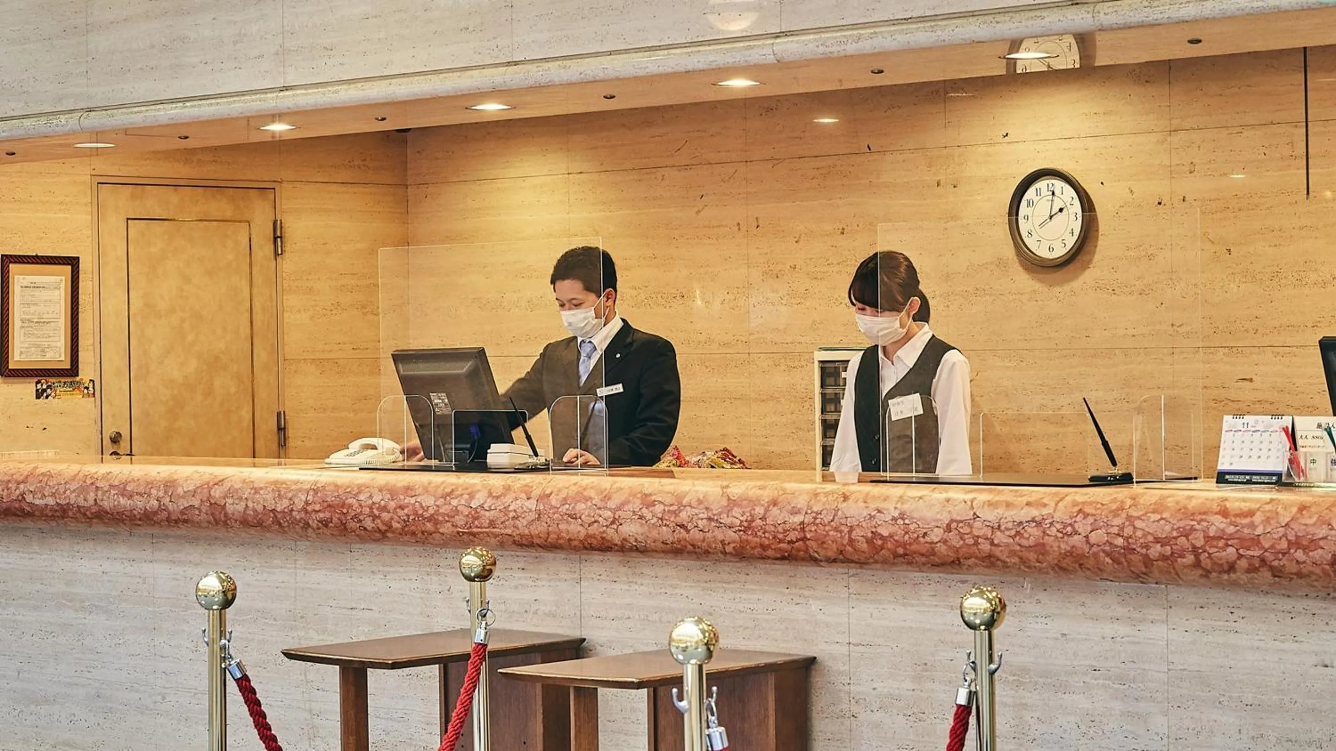 Lobby or reception in Diamond Arima Onsen Society
