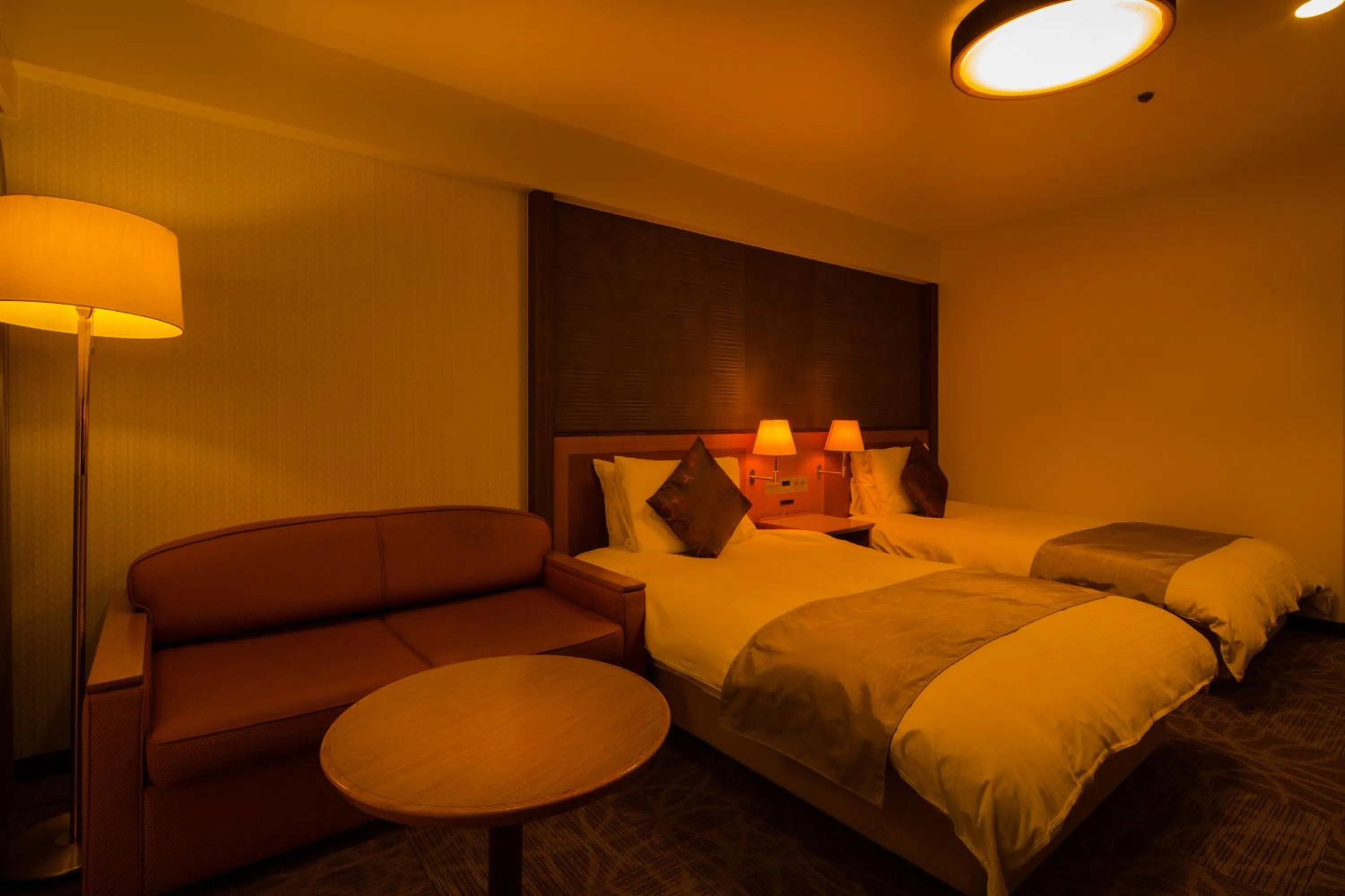 Photo of the whole room, Bed in Diamond Arima Onsen Society