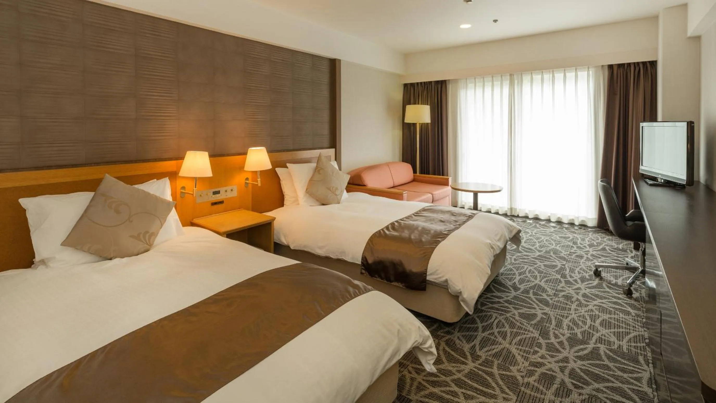 Photo of the whole room, Bed in Diamond Arima Onsen Society