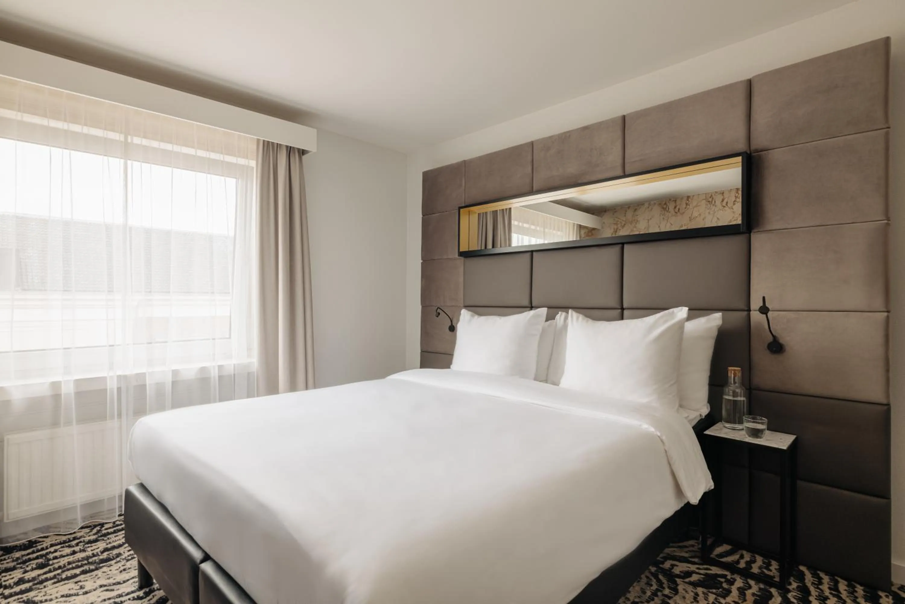 Bed in Leonardo Boutique Hotel The Lancaster Hotel Amsterdam