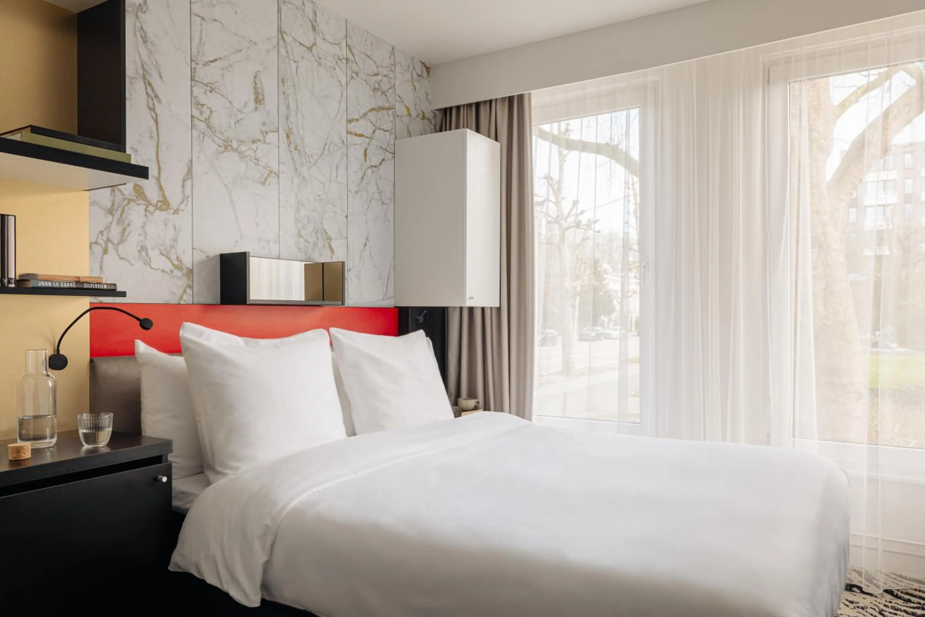 Bedroom, Bed in Leonardo Boutique Hotel The Lancaster Hotel Amsterdam