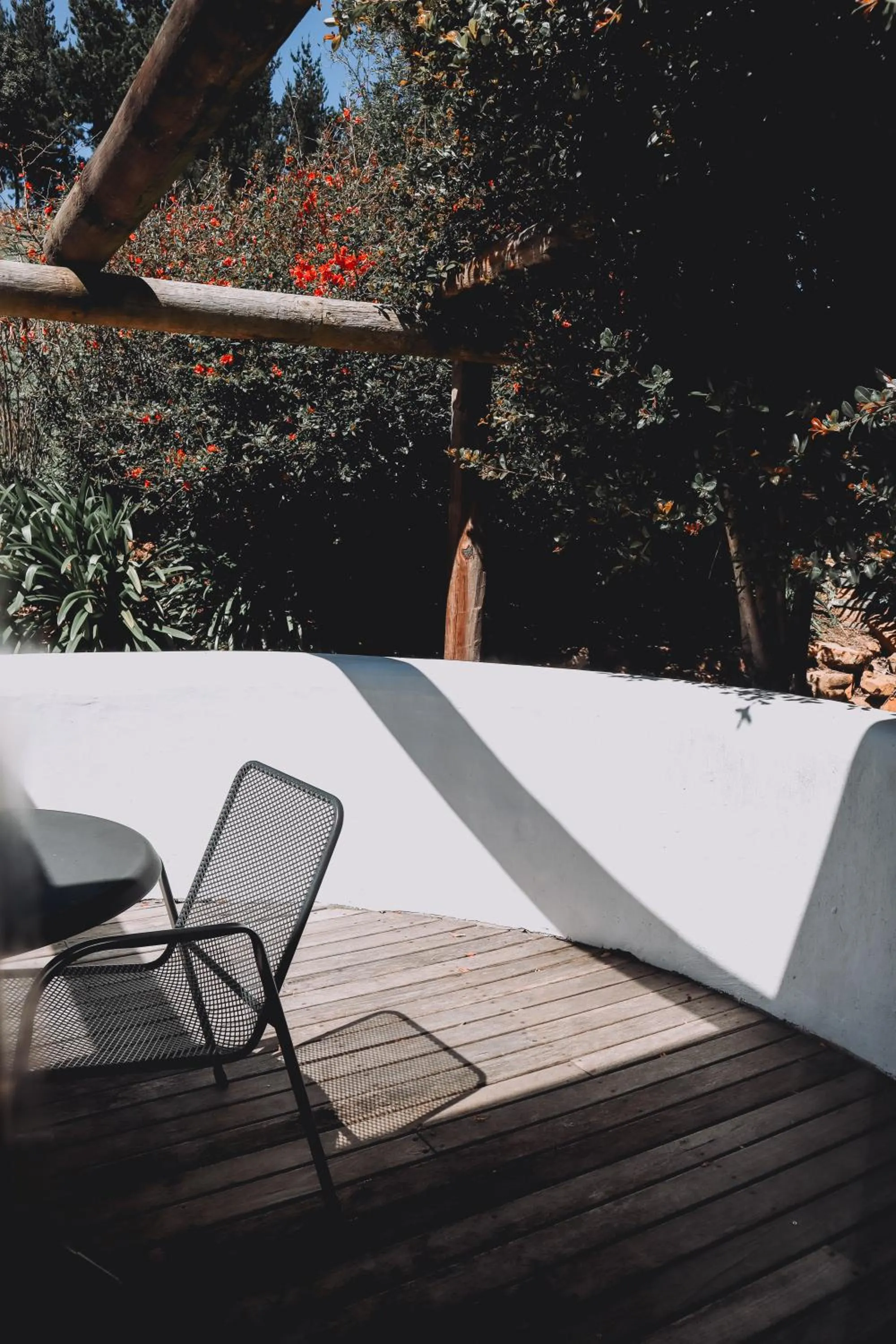 Patio in Assegaaibosch Country Lodge