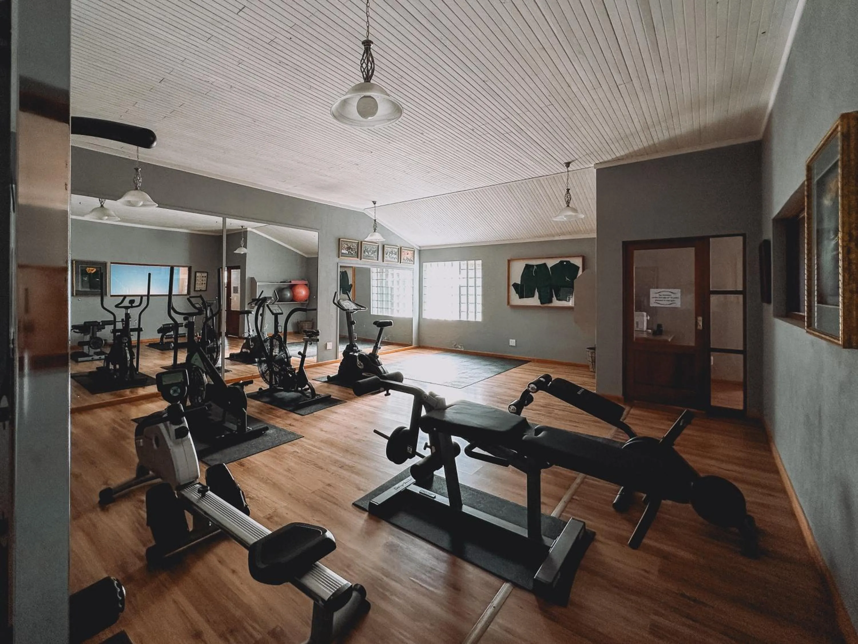 Fitness centre/facilities in Assegaaibosch Country Lodge