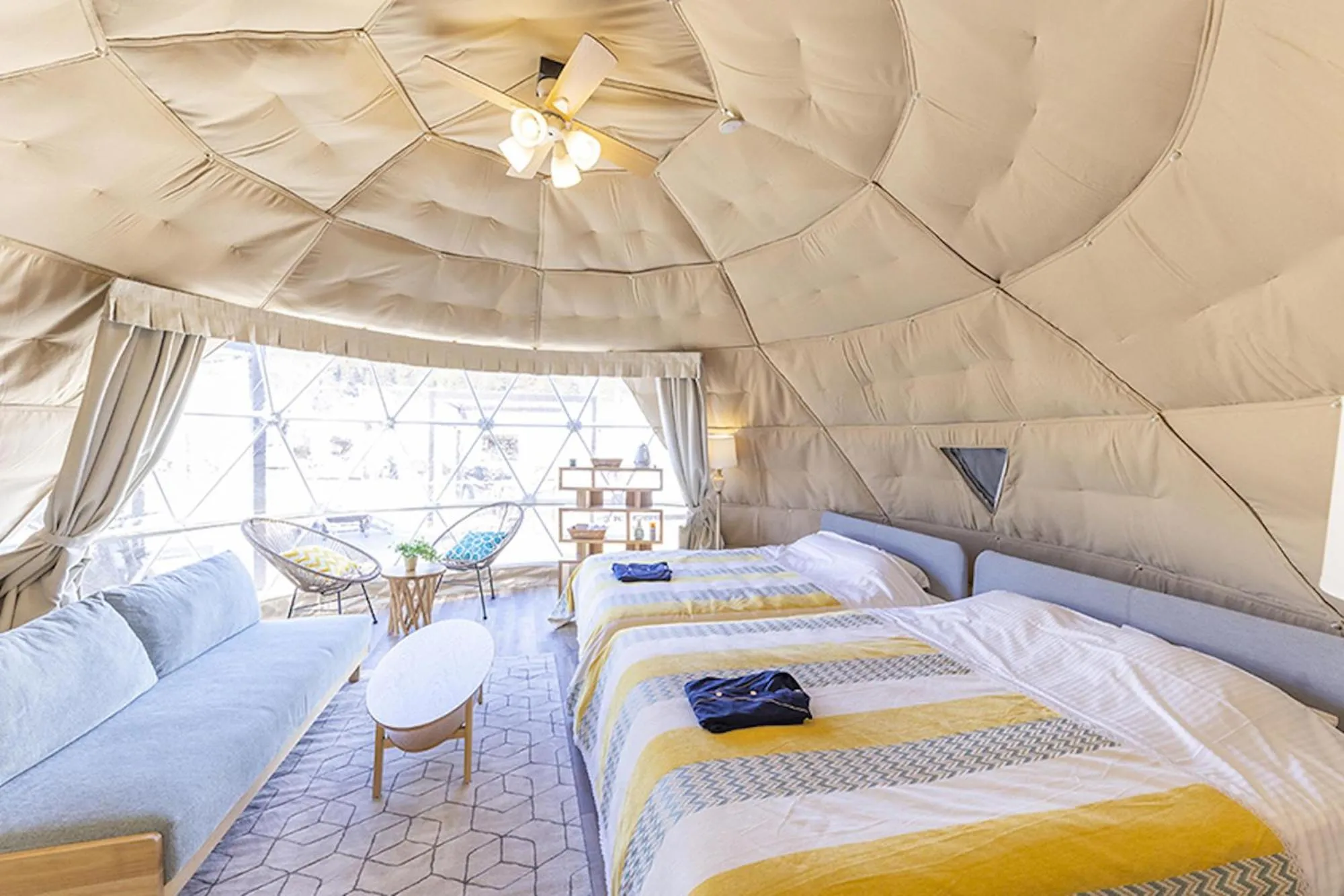 Photo of the whole room, Bed in Glamping&Port結