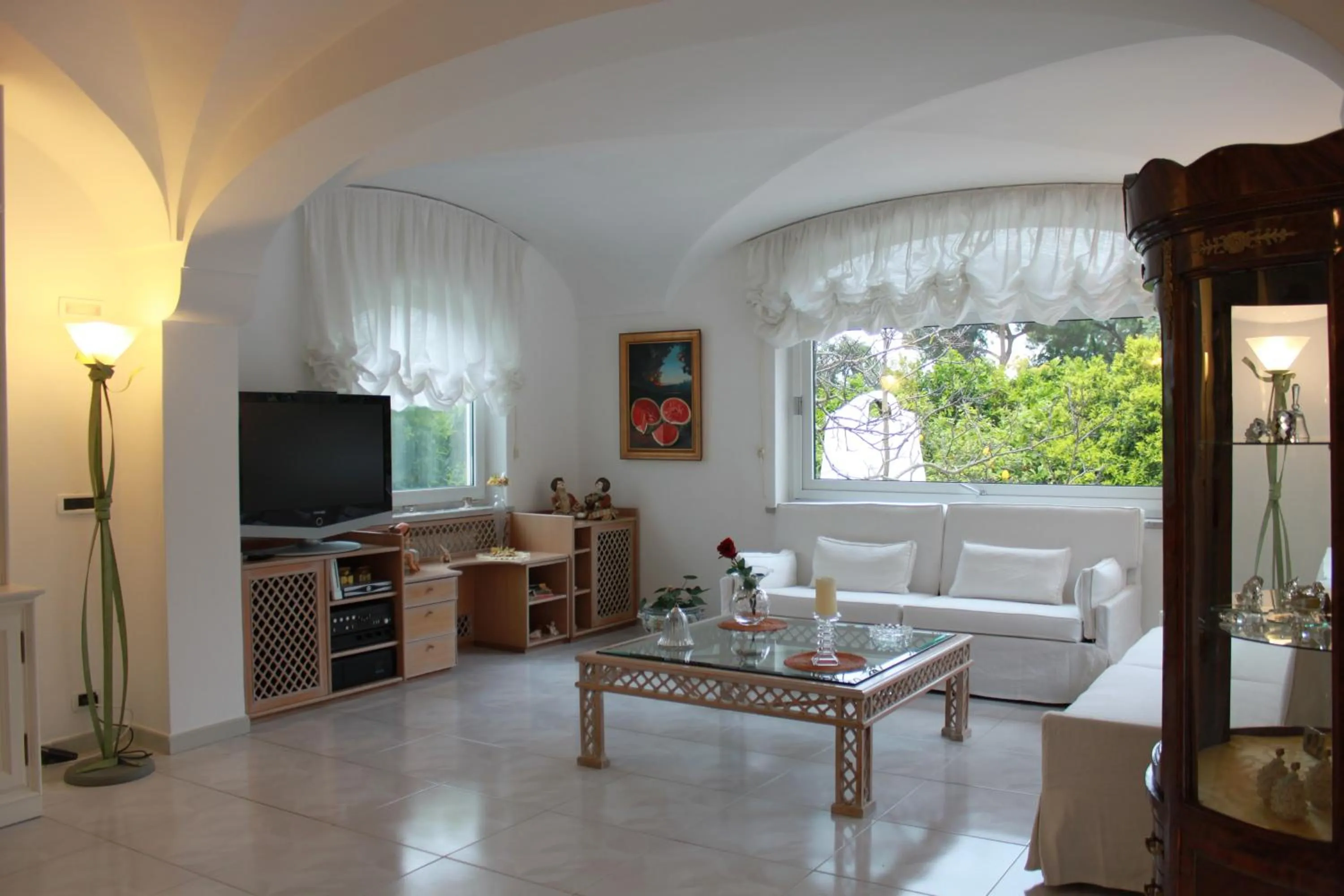 Lobby or reception in Villa Marinella