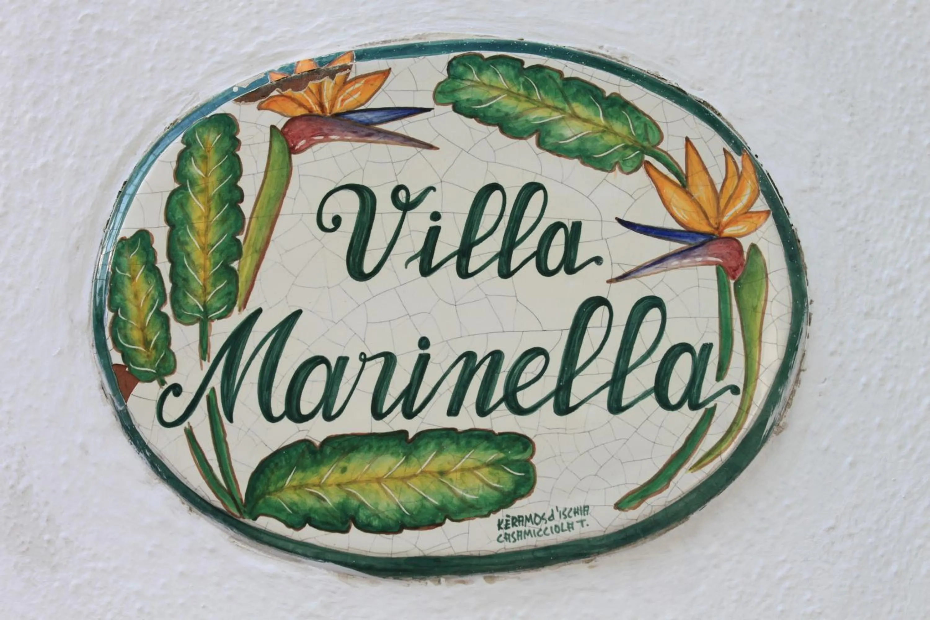 Logo/Certificate/Sign in Villa Marinella