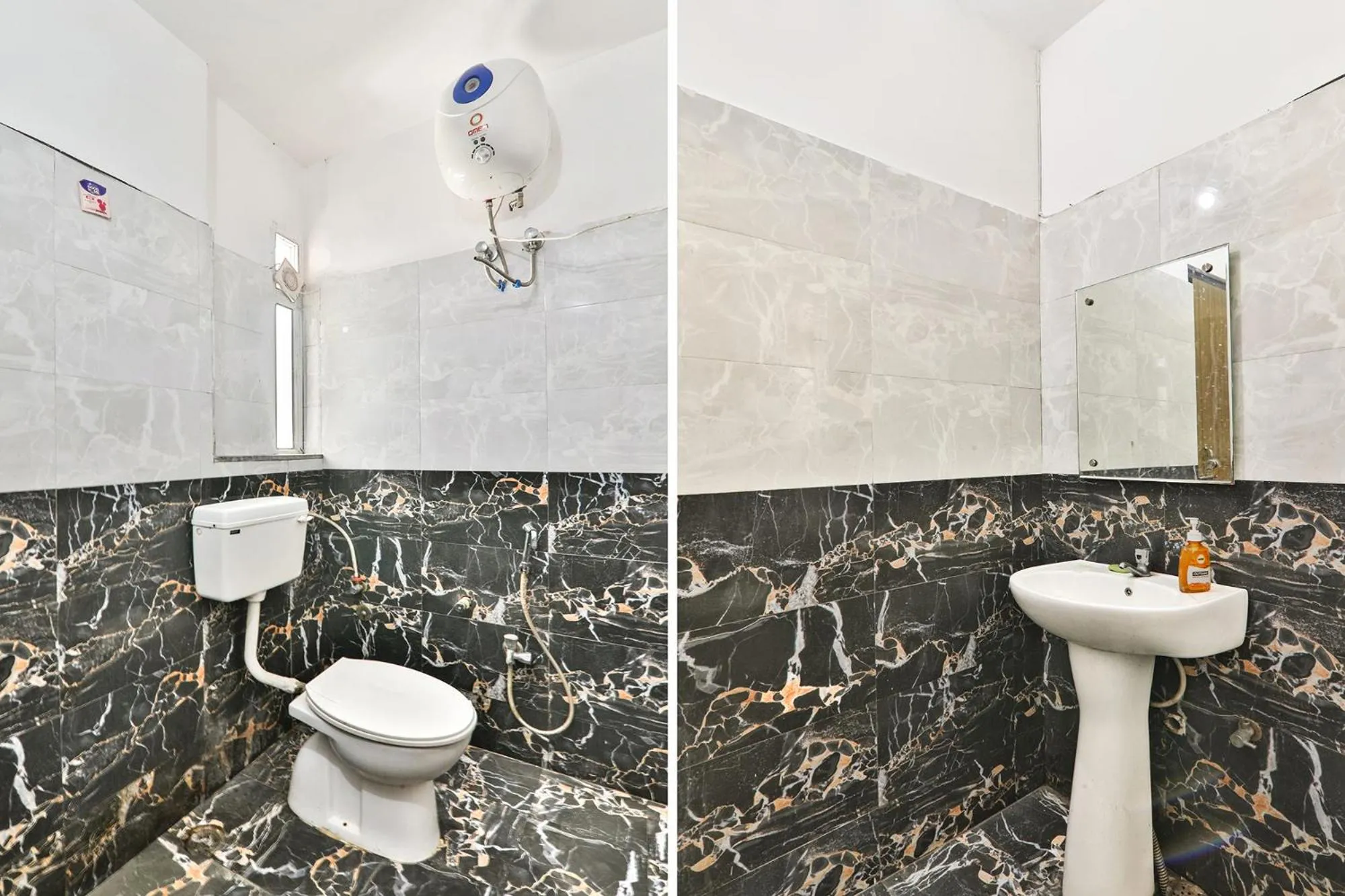 Bathroom in FabHotel Raas Inn