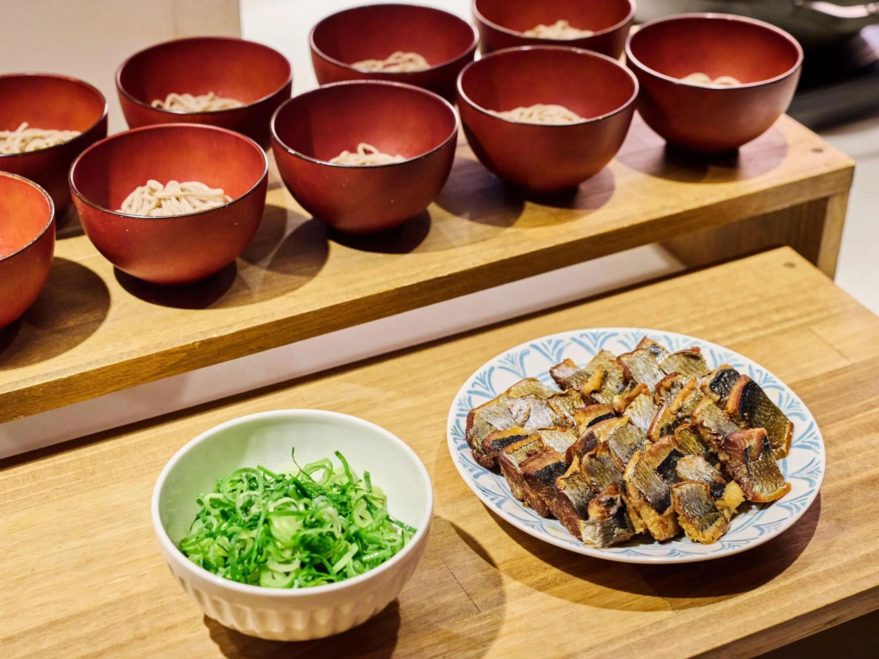 Buffet breakfast in Loisir Hotel Kyoto Toji