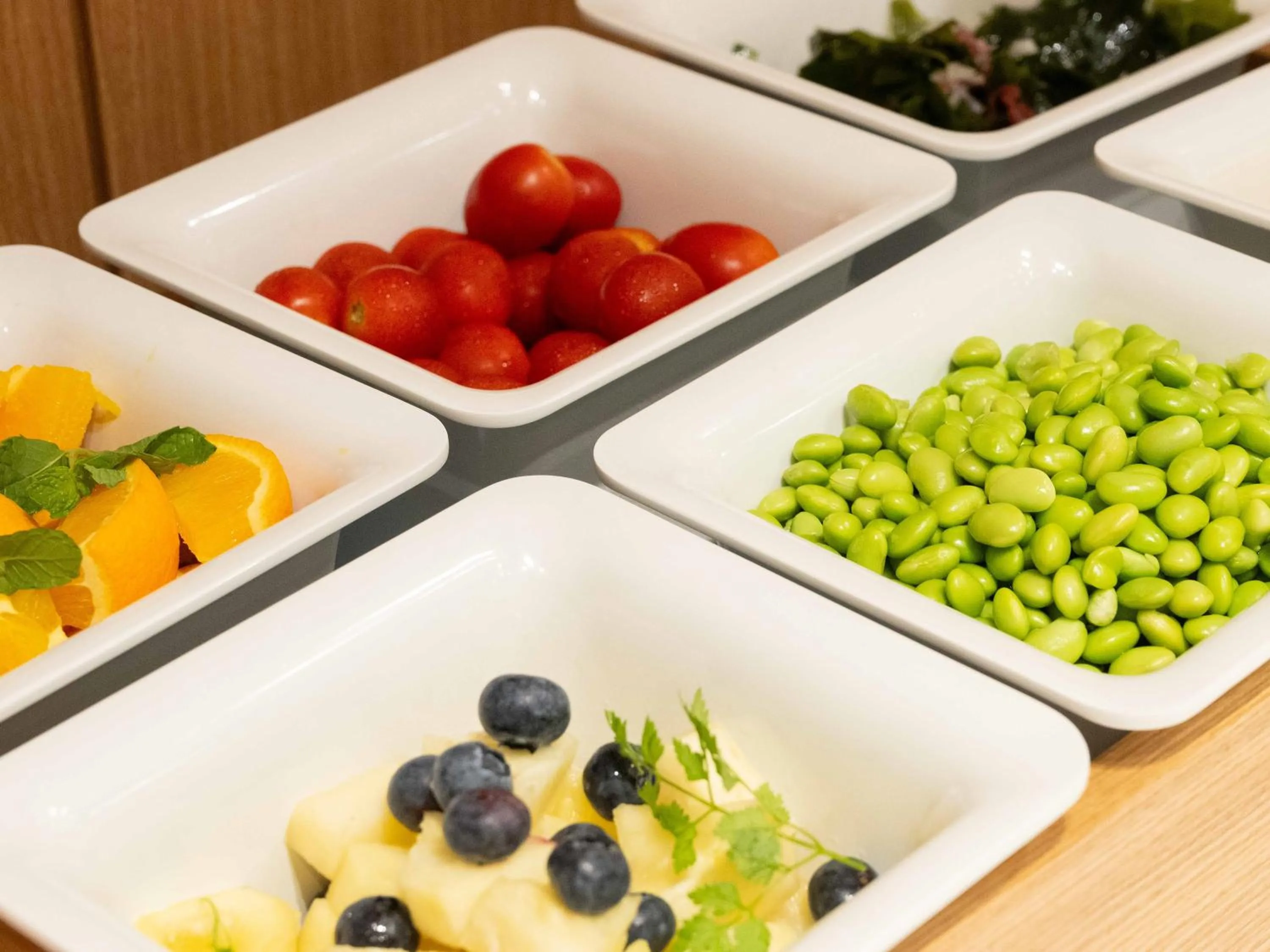 Buffet breakfast in Loisir Hotel Kyoto Toji