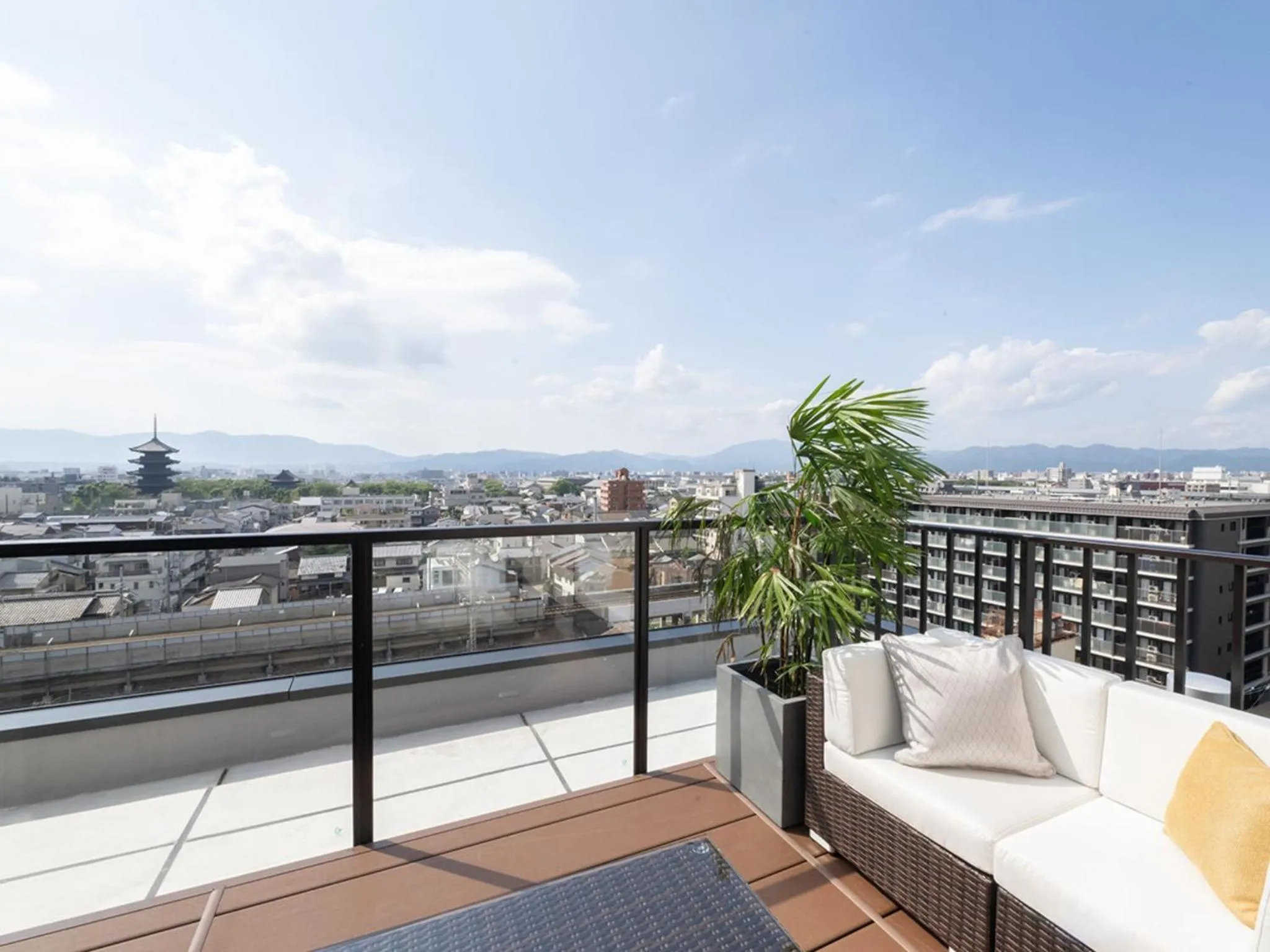 Balcony/Terrace in Loisir Hotel Kyoto Toji