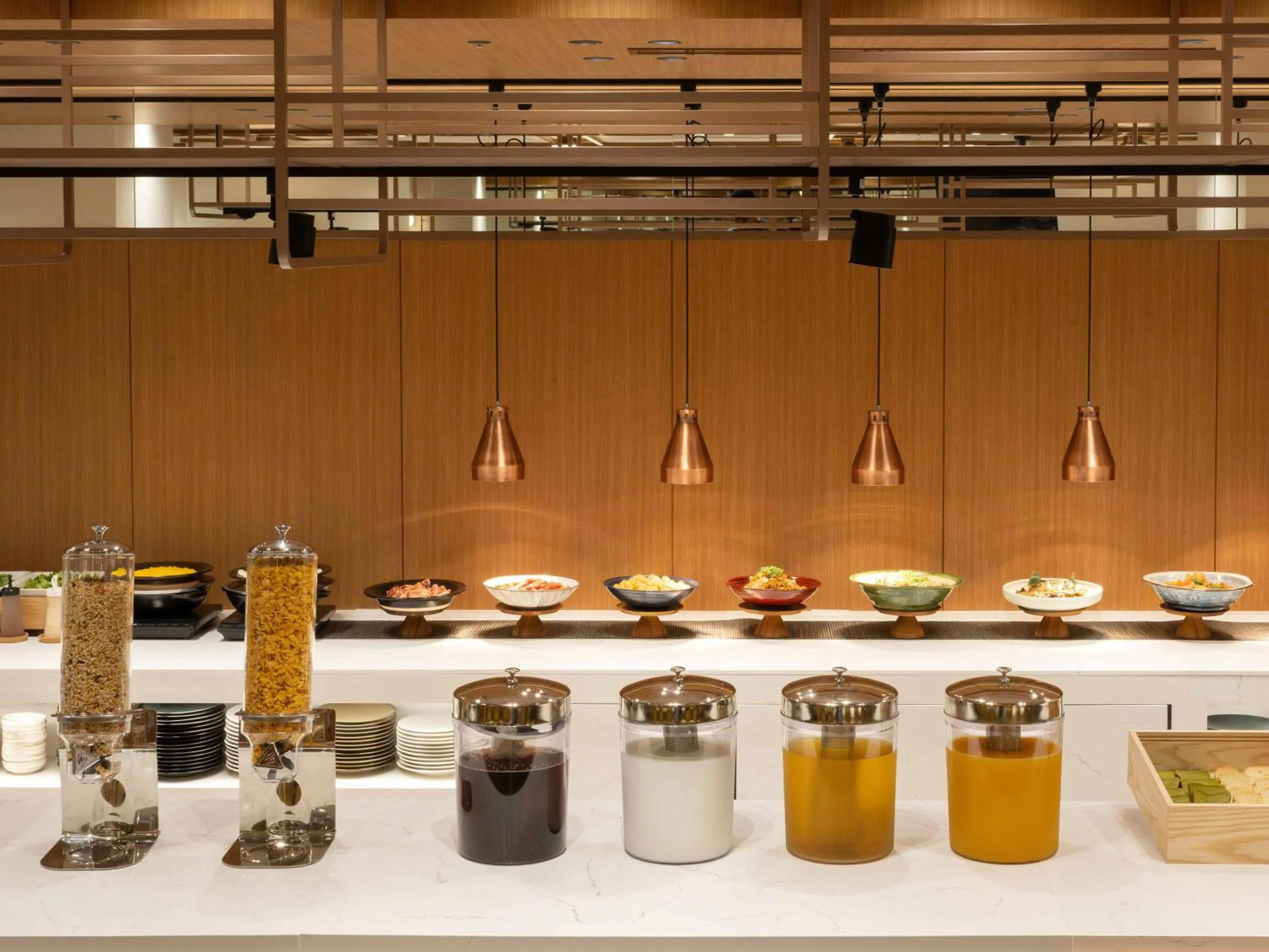 Buffet breakfast in Loisir Hotel Kyoto Toji