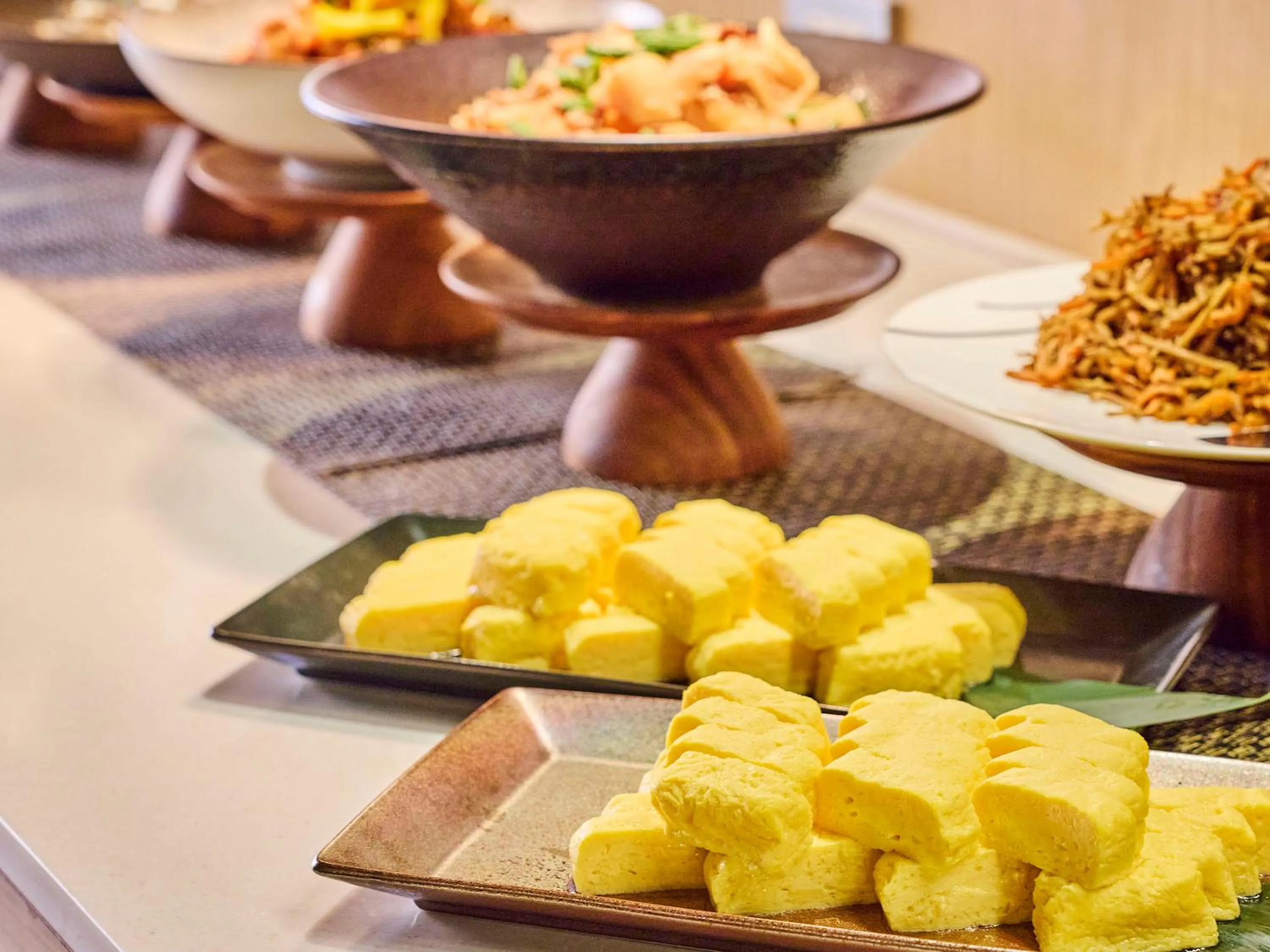 Buffet breakfast in Loisir Hotel Kyoto Toji