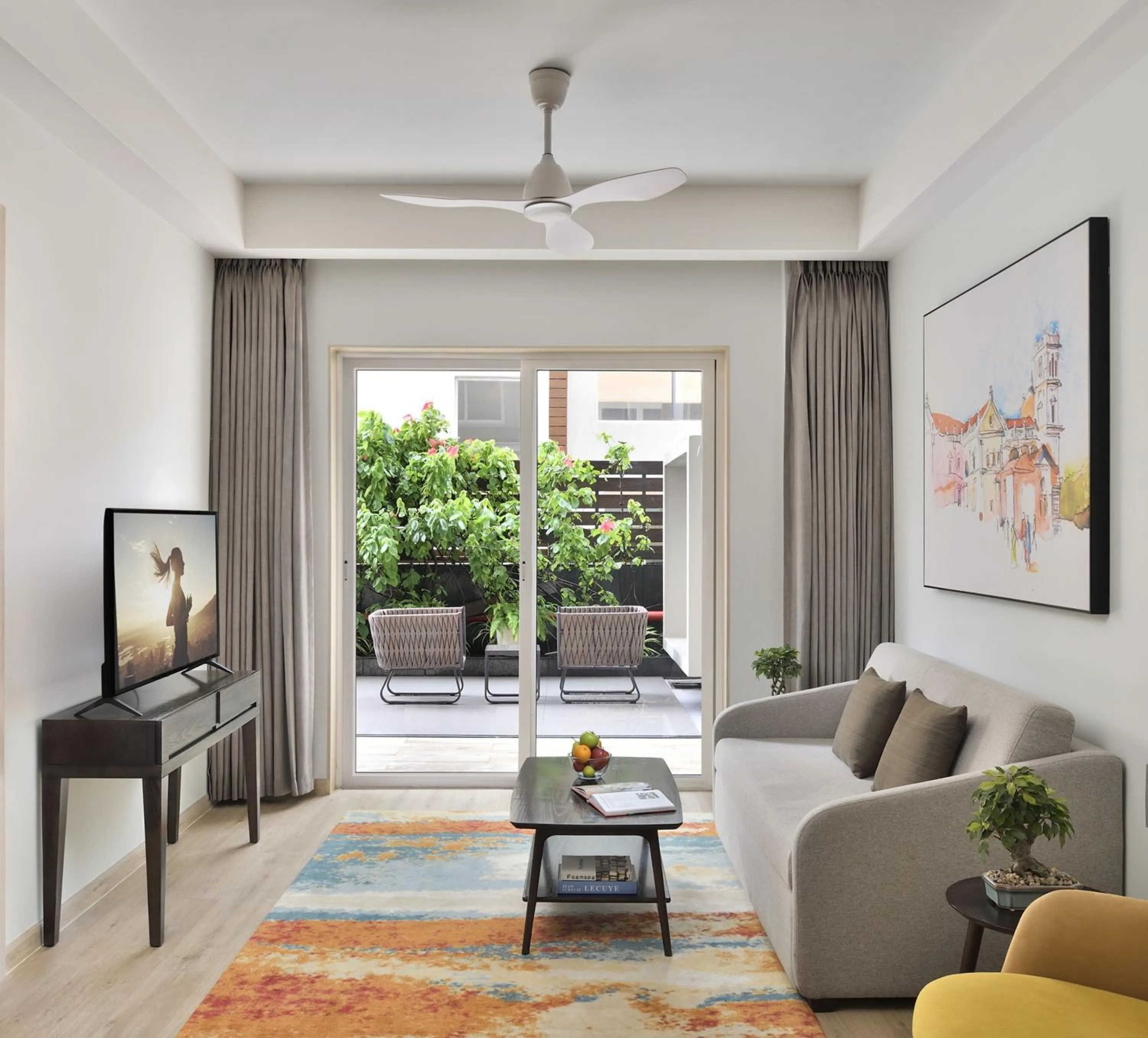 Balcony/Terrace in Citadines Arpora Nagoa Goa