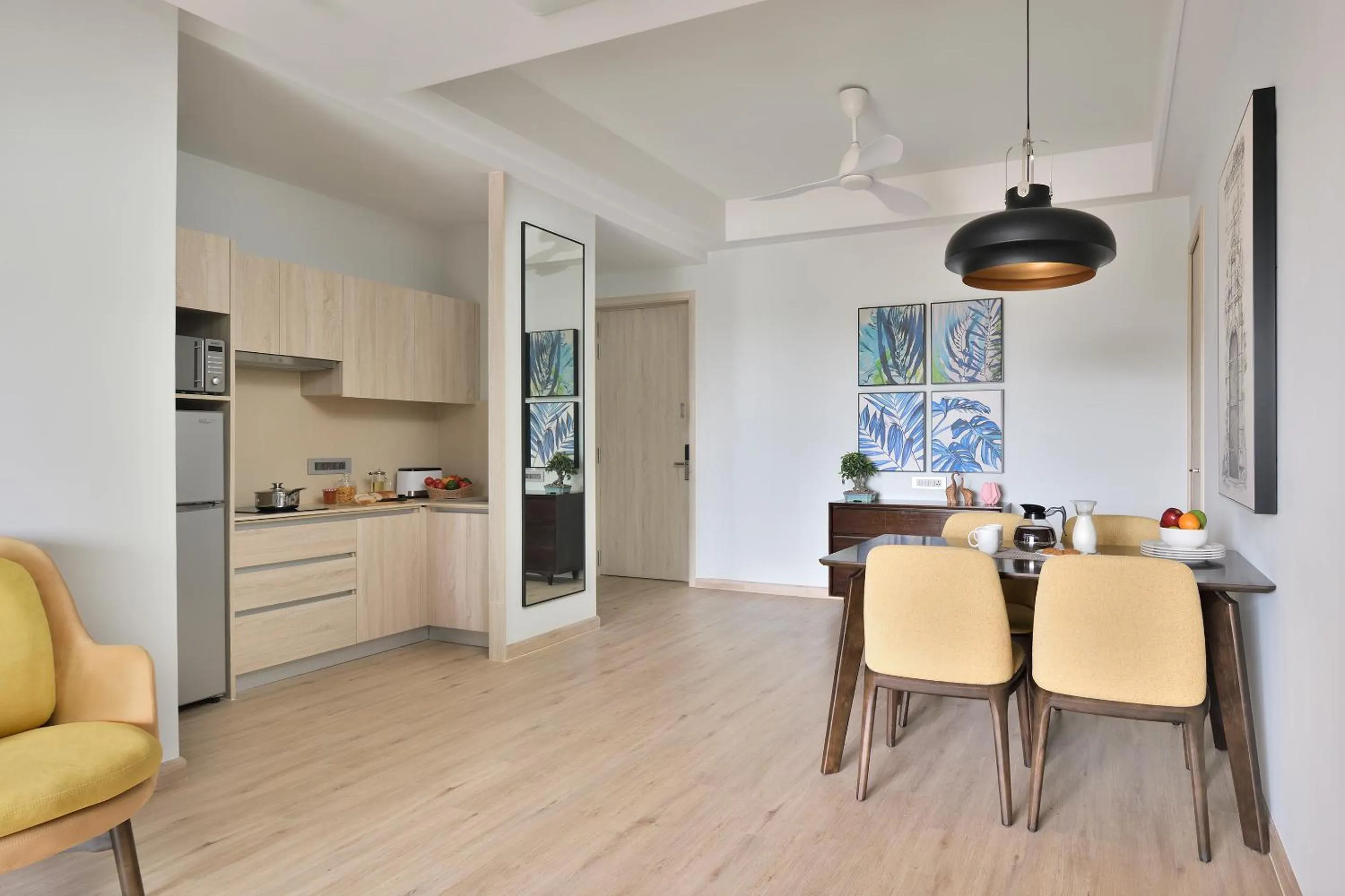 Kitchen or kitchenette in Citadines Arpora Nagoa Goa