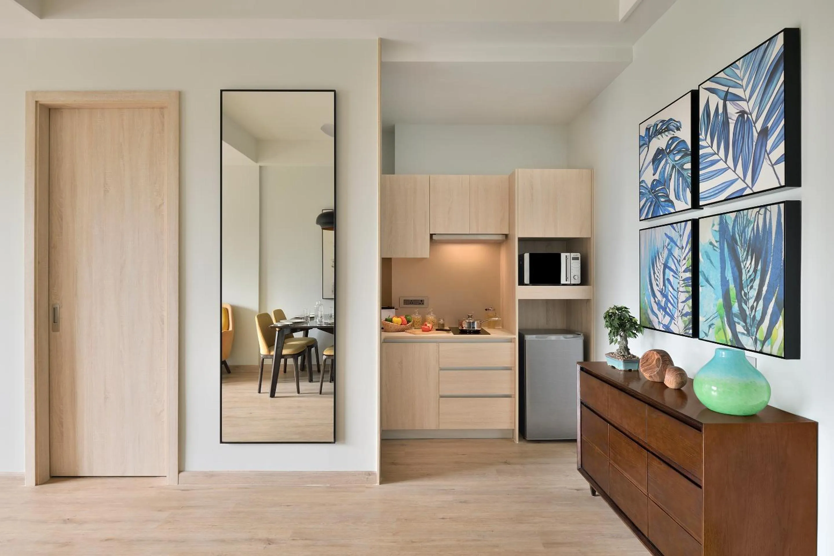 Kitchen or kitchenette in Citadines Arpora Nagoa Goa