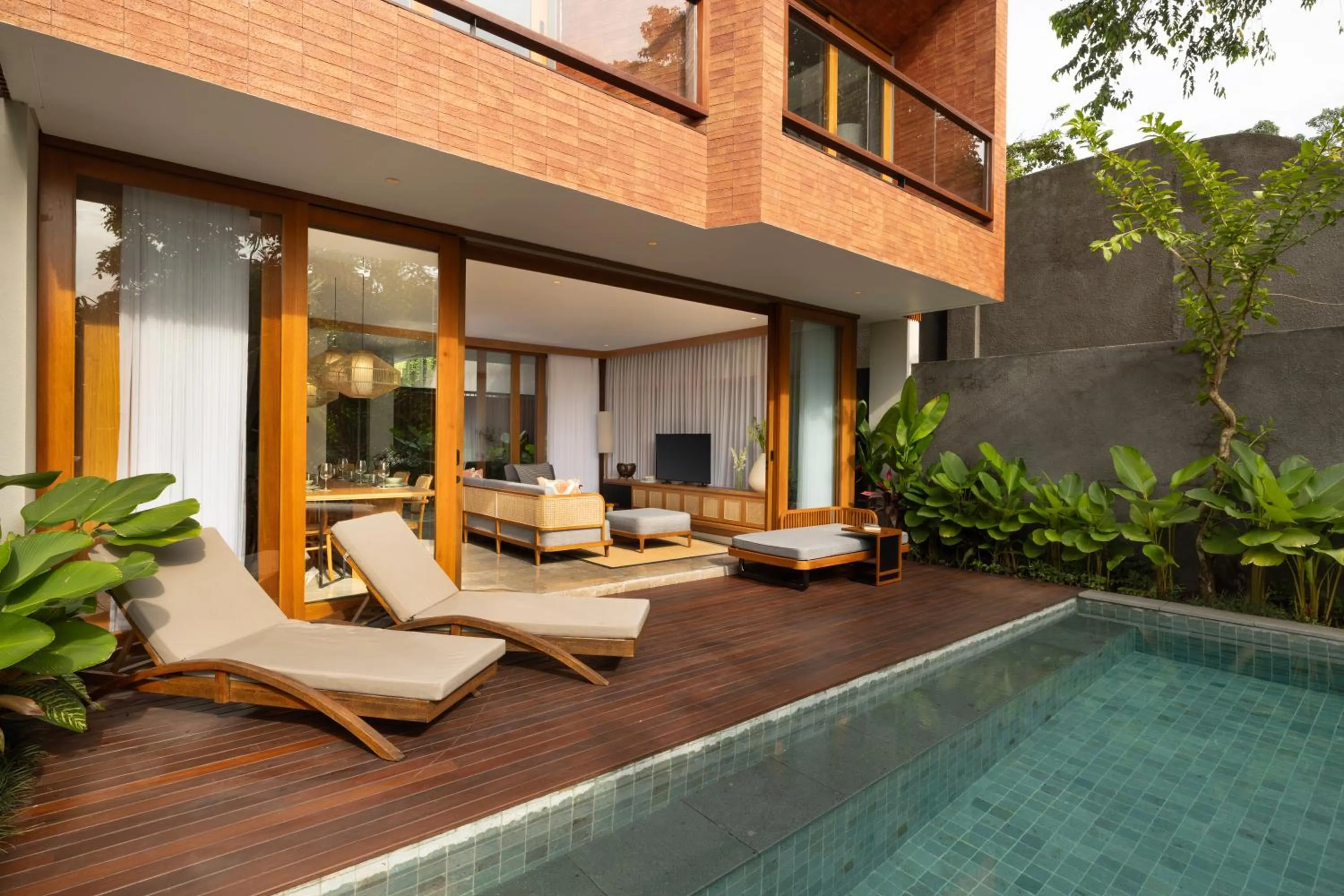 Swimming pool in Damara Village Ubud by Alaya Private Estate