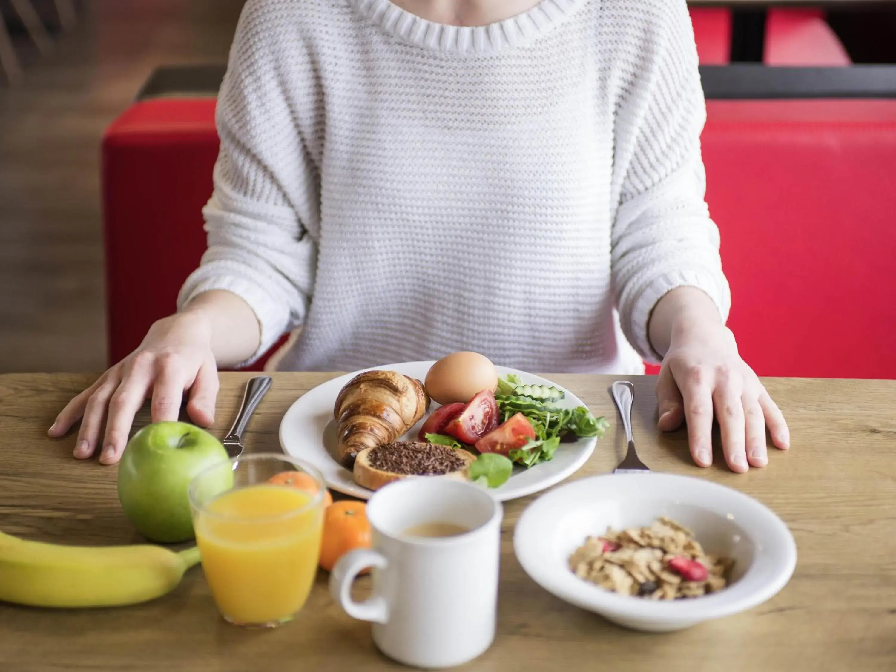 Breakfast in Ibis Schiphol Amsterdam Airport Breakfast in Ibis Schiphol Amsterdam Airport