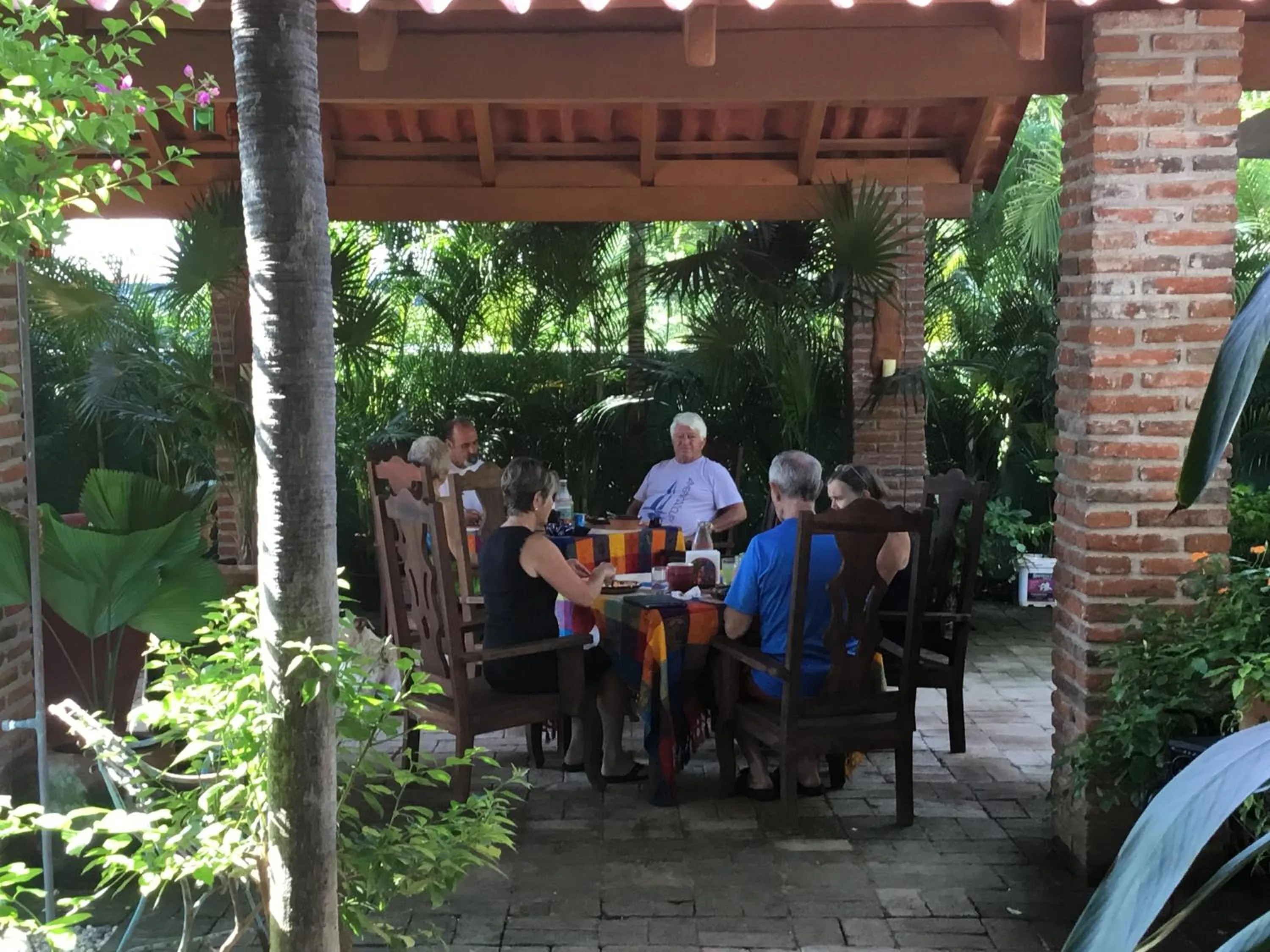 Patio in Hacienda La Rusa