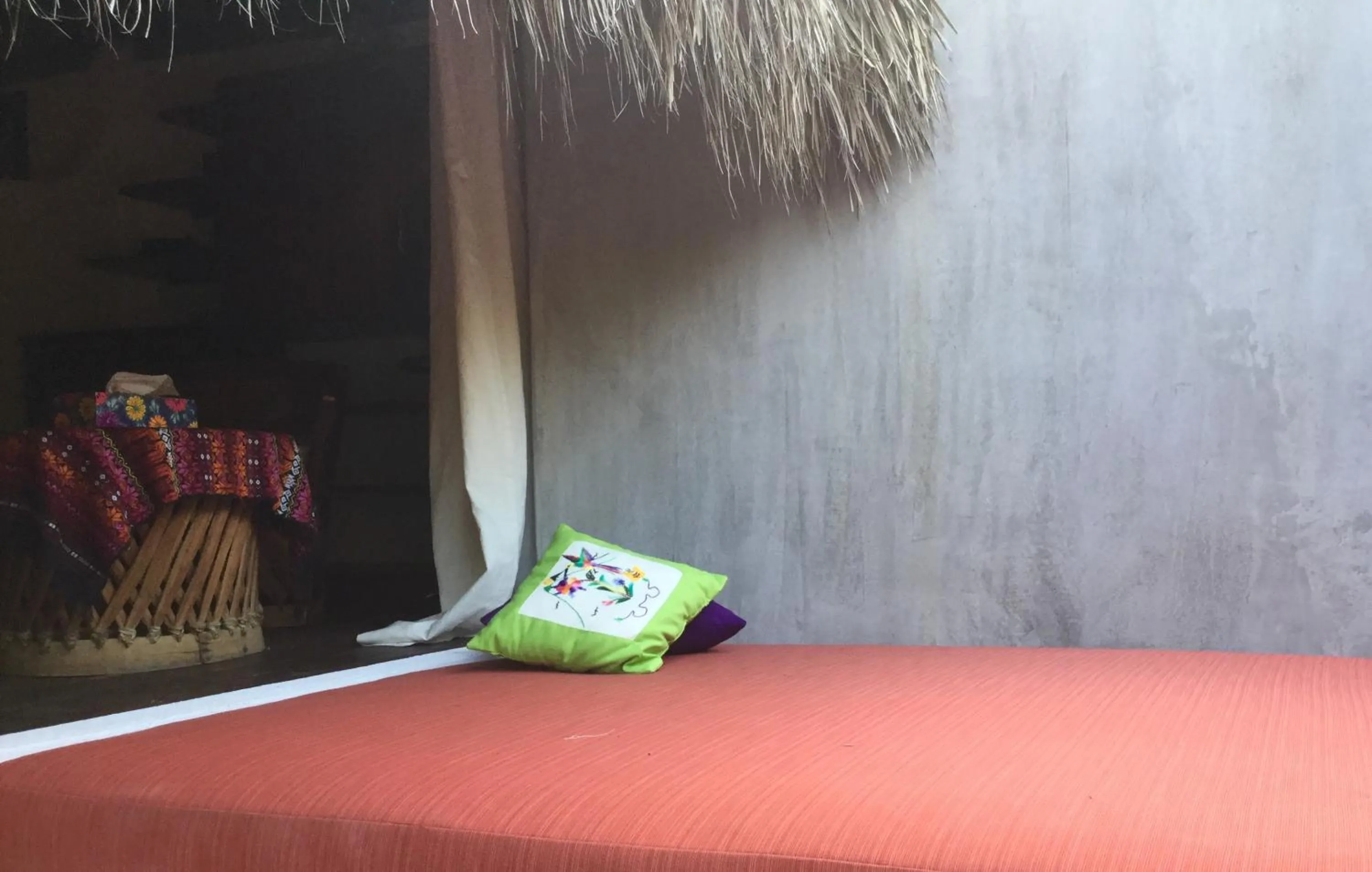 Patio, Bed in Hacienda La Rusa