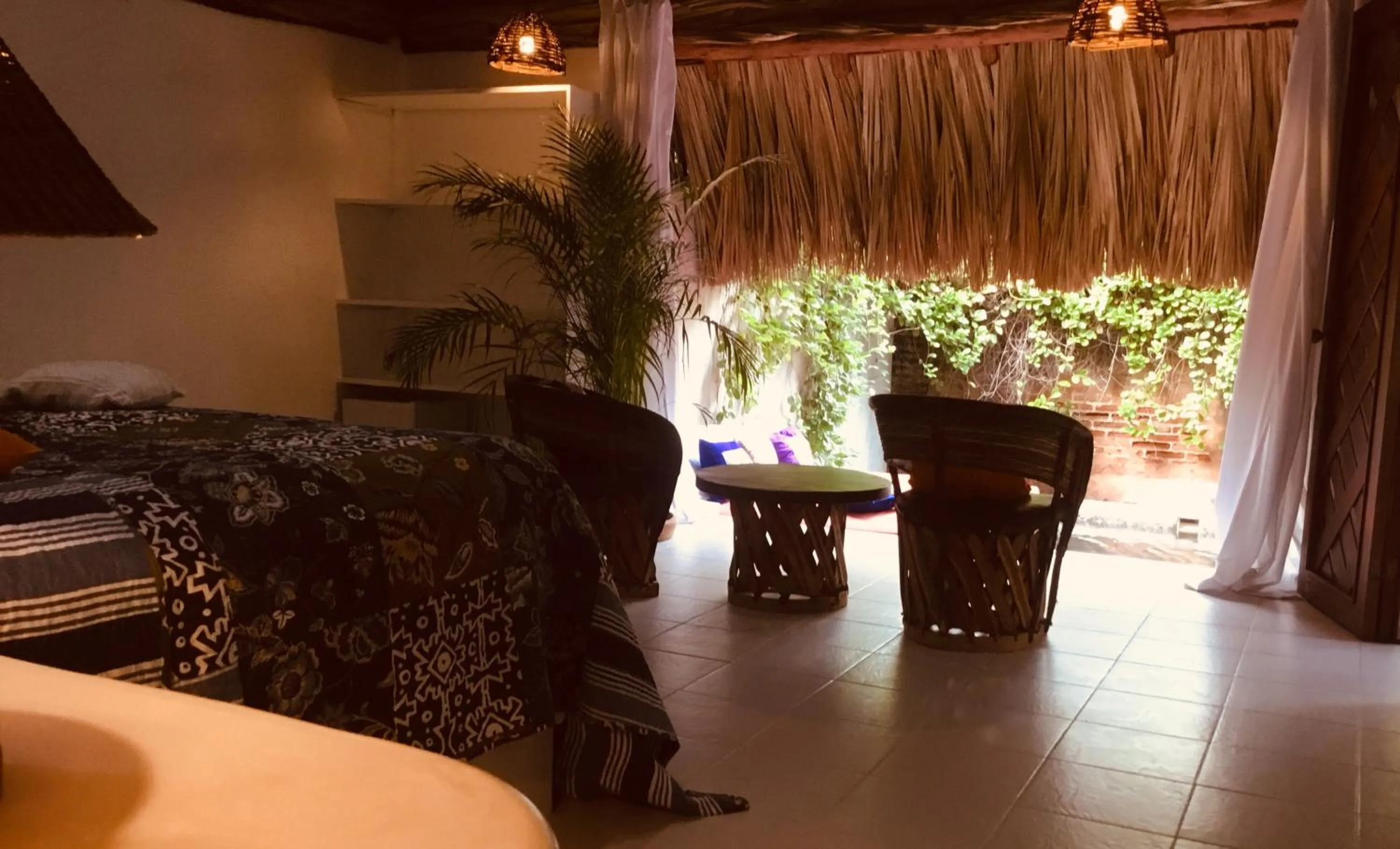 Seating area in Hacienda La Rusa