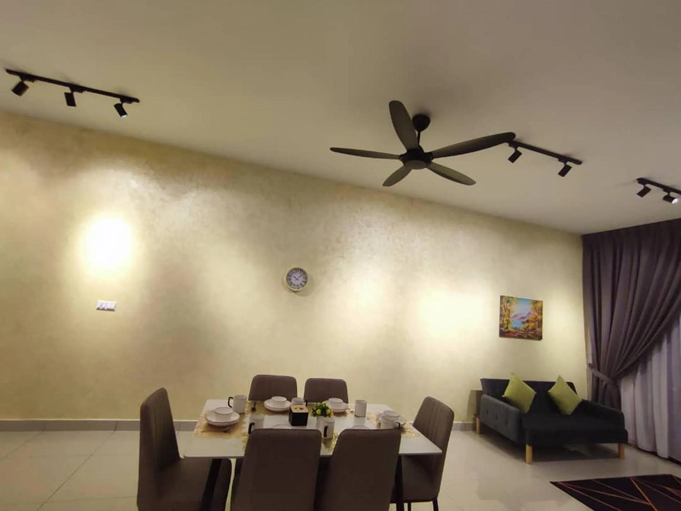 Dining area in Twin Tower Johor Bahru by Glex