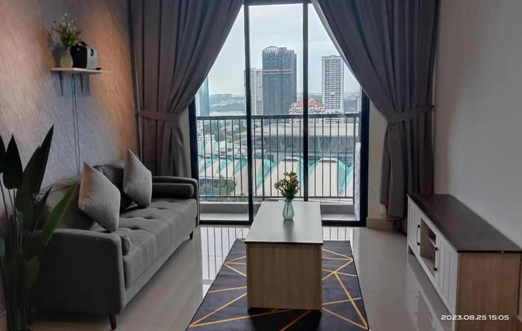 View (from property/room) in Twin Tower Johor Bahru by Glex