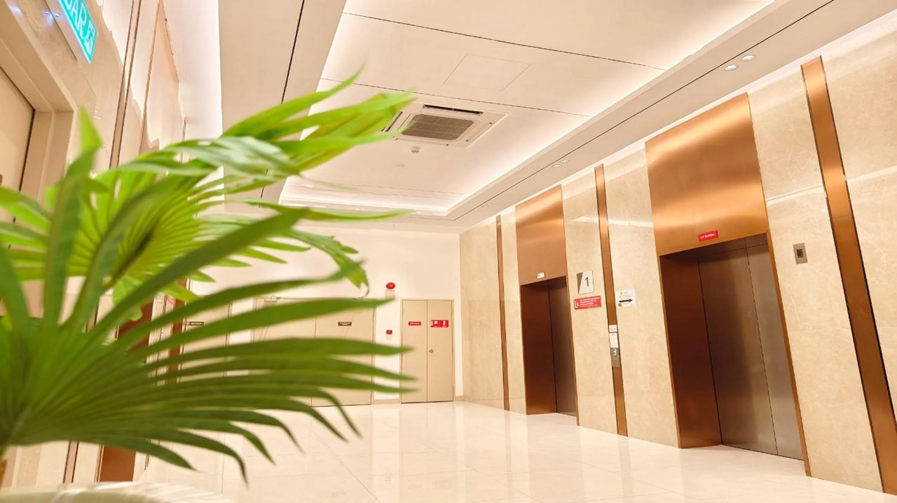 Facade/entrance in Twin Tower Johor Bahru by Glex