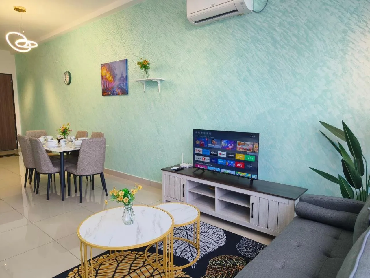 Seating area in Twin Tower Johor Bahru by Glex