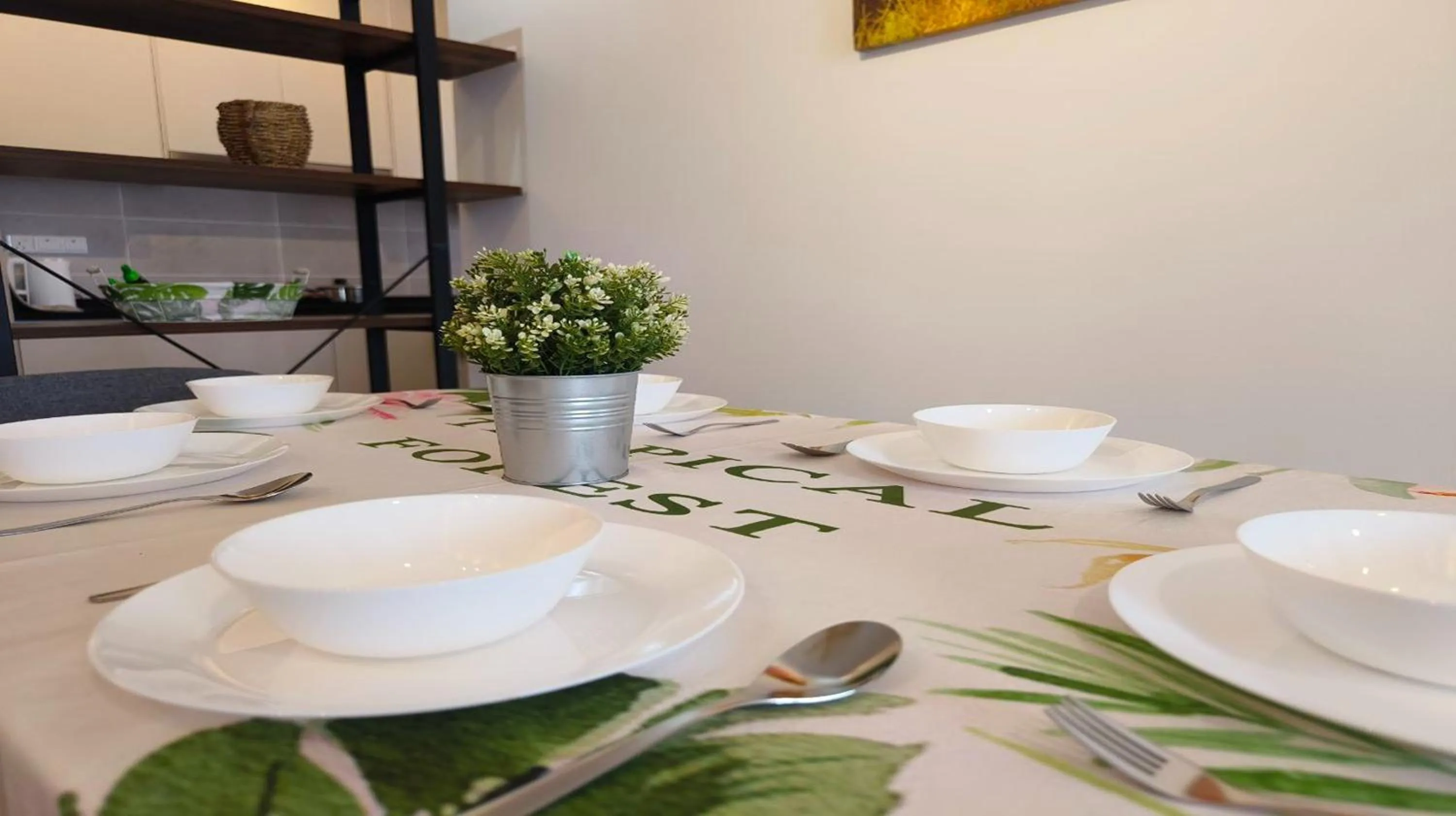 Dining area in Twin Tower Johor Bahru by Glex