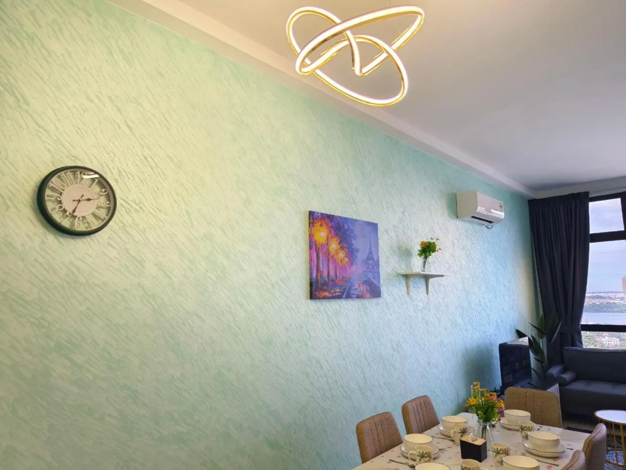 Living room in Twin Tower Johor Bahru by Glex