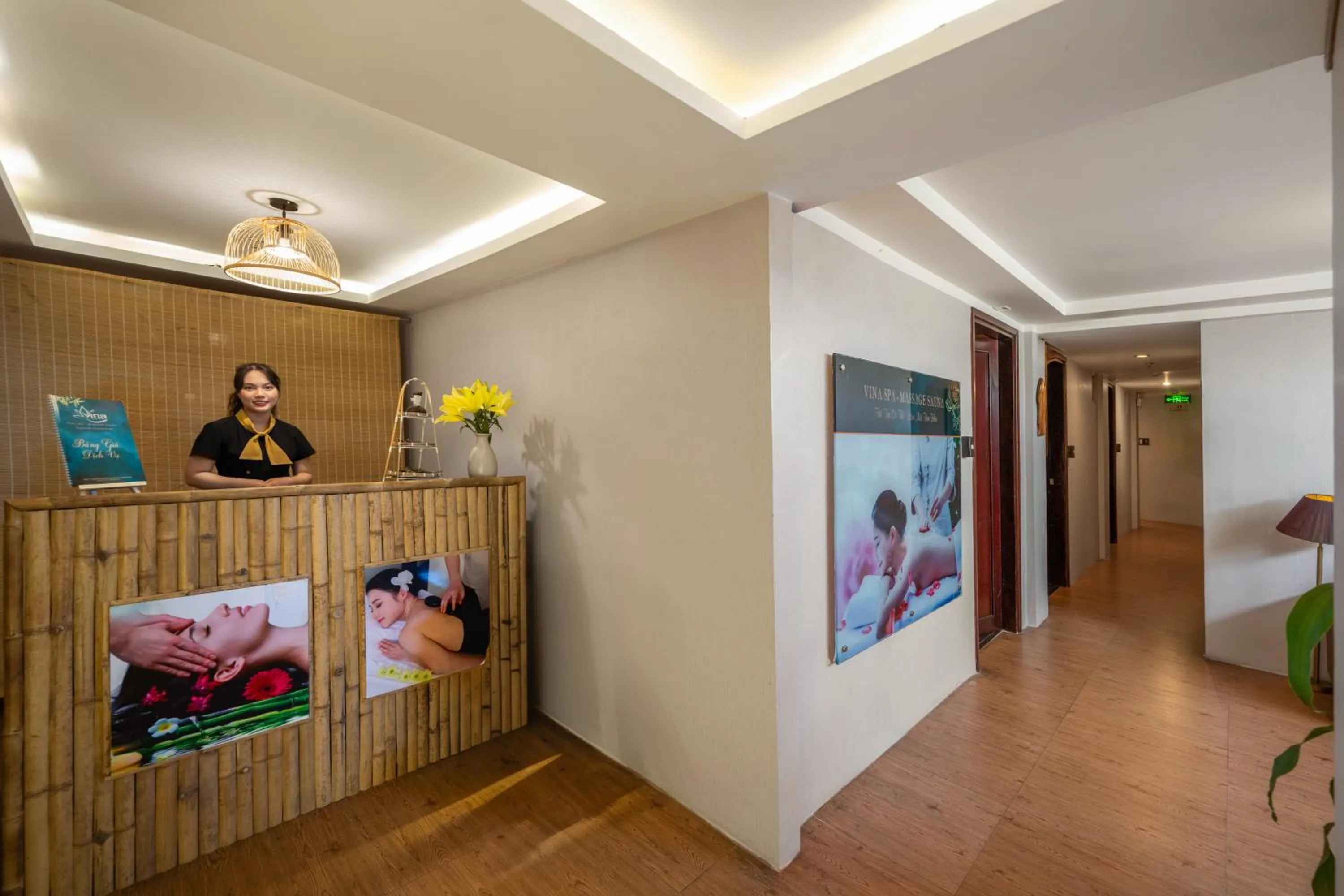 People in Vina Hotel Hue